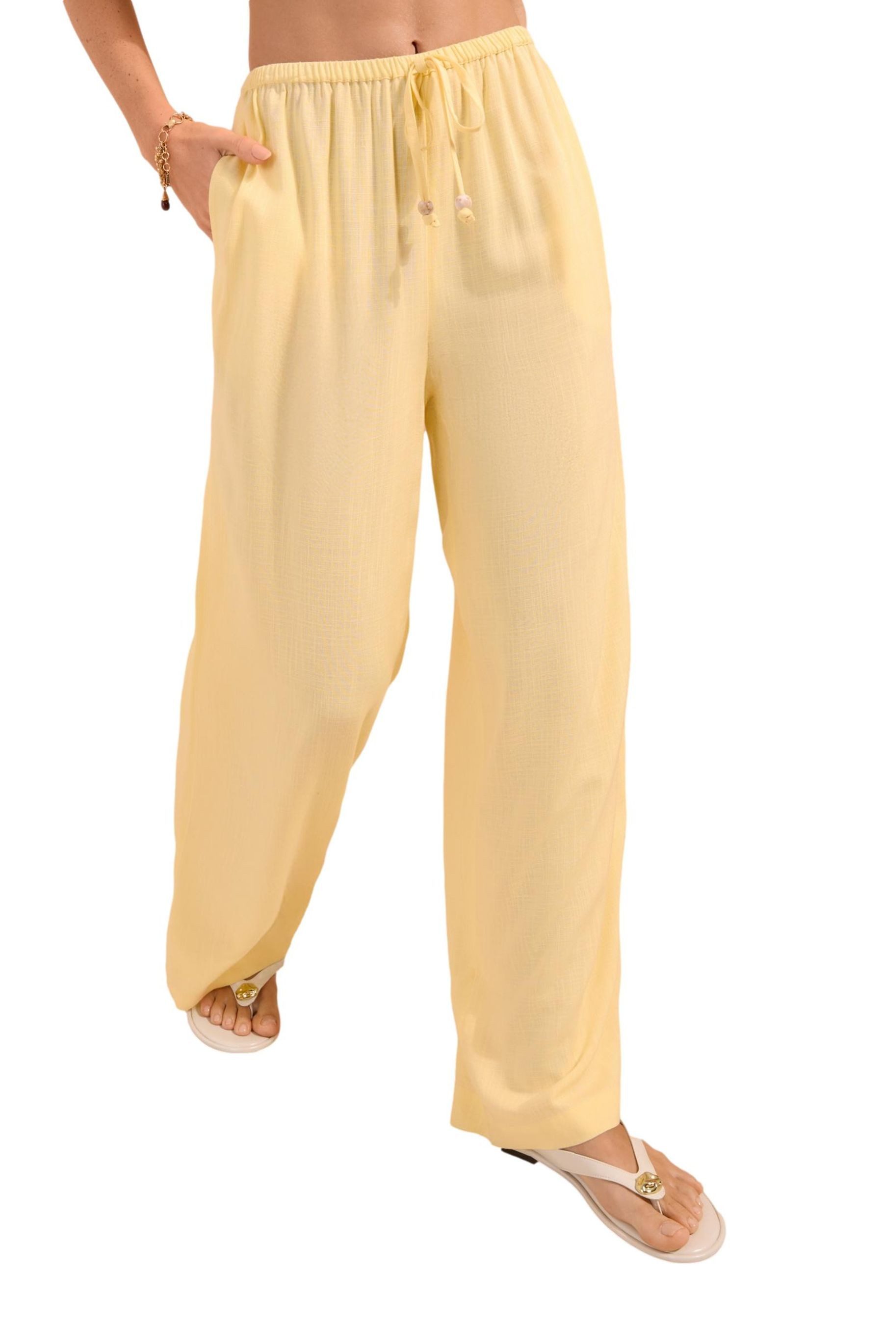 Friends Like These Palazzohose Friends Like These Hose mit weitem Bein, Regular (1-tlg)