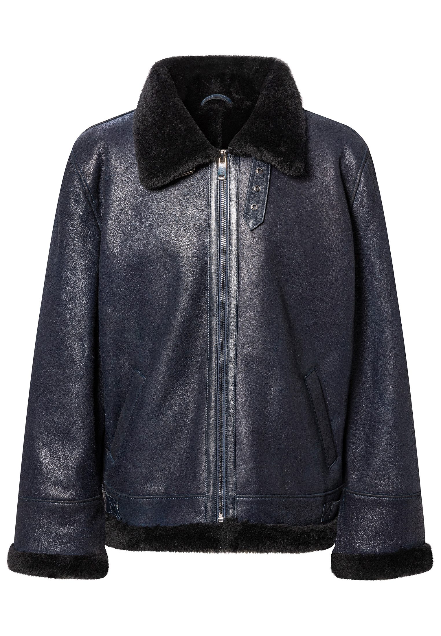 CBL Lederjacke MQ-45121 mit stehkragen