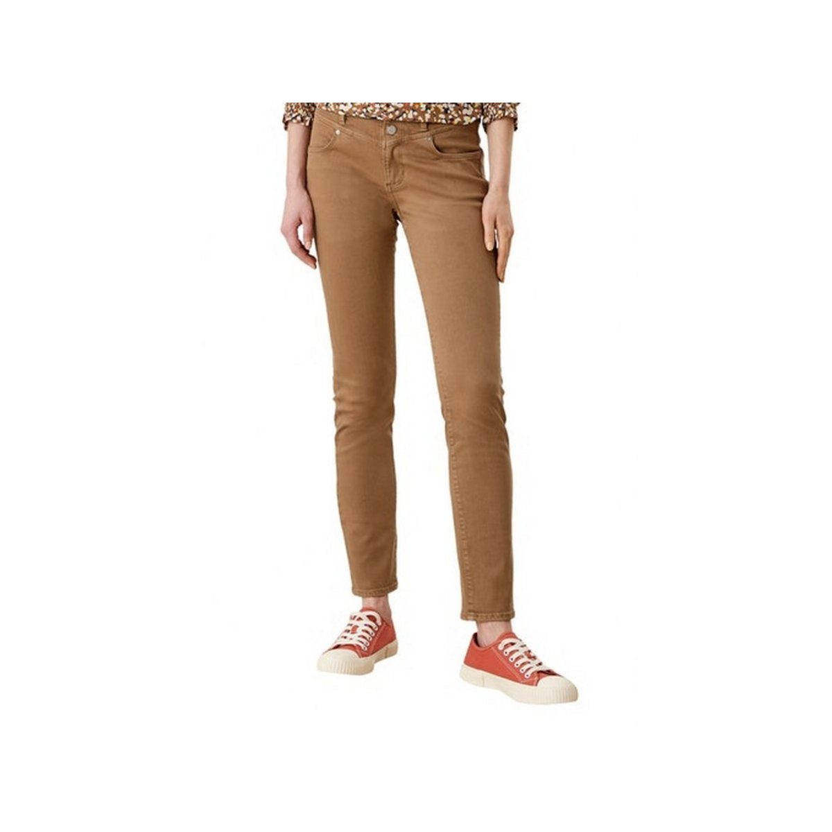 s.Oliver 5-Pocket-Jeans braun (1-tlg)