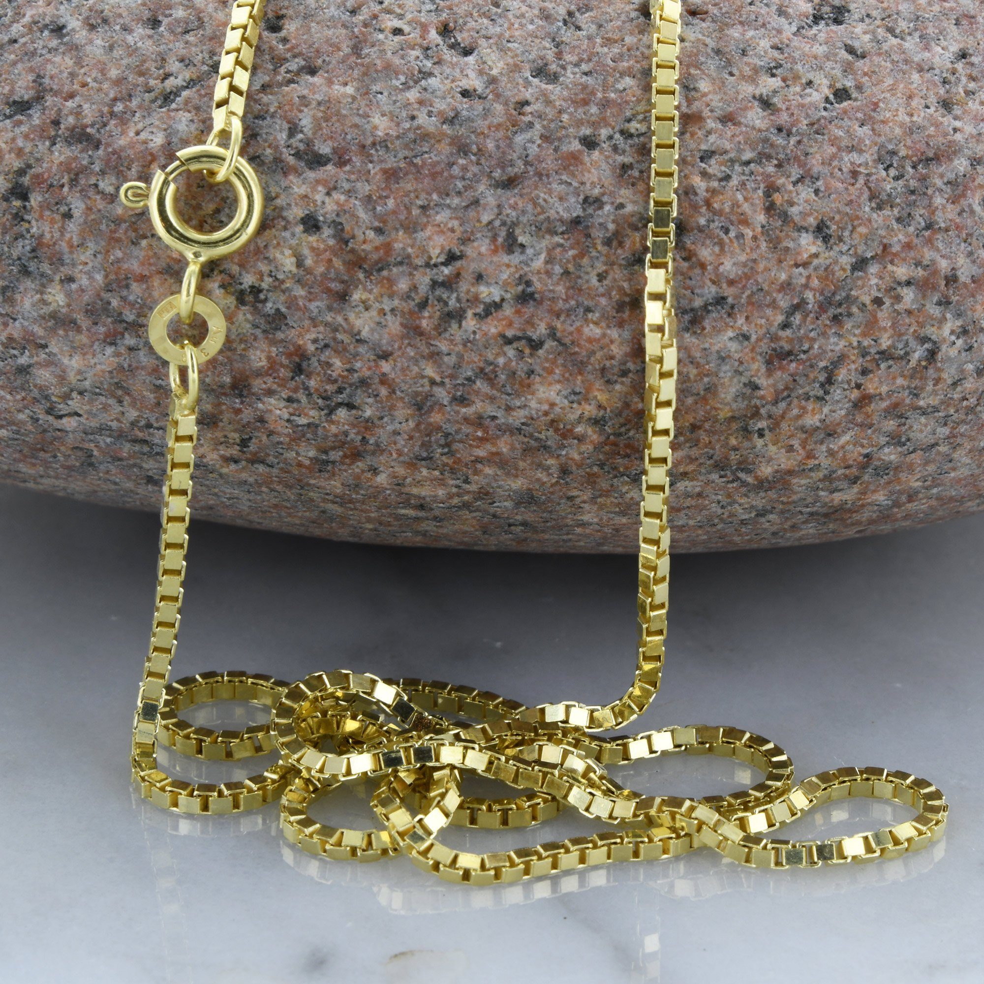 Goldkette, HOPLO in Made Germany