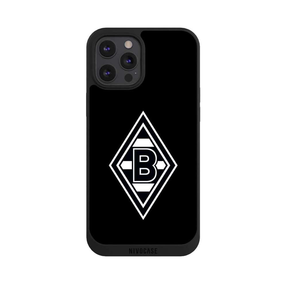 Handyhülle Wappen Borussia Mönchengladbach Gladbach Borussia Raute Schwarz