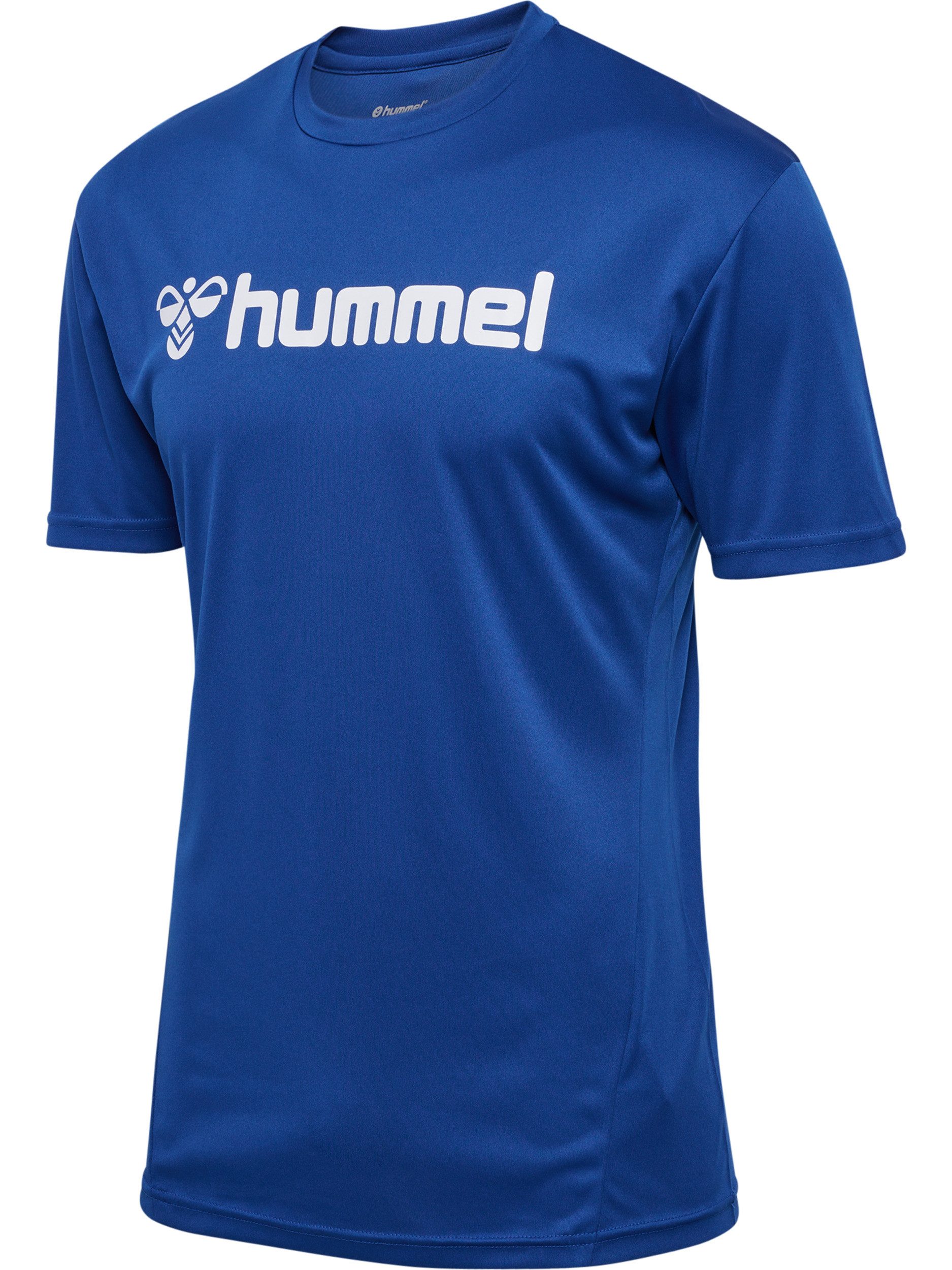 hummel Trainingsshirt HMLLOGO JERSEY S/S (1-tlg) normale Passform, atmungsa günstig online kaufen