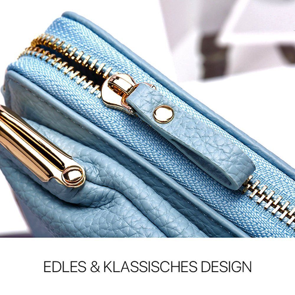 FITSU Mini Bag Umhängetasche, Schultertasche, Handytasche zum Umhängen, Umhängetasche mit Handyfach und abnehmbaren Schultergurt