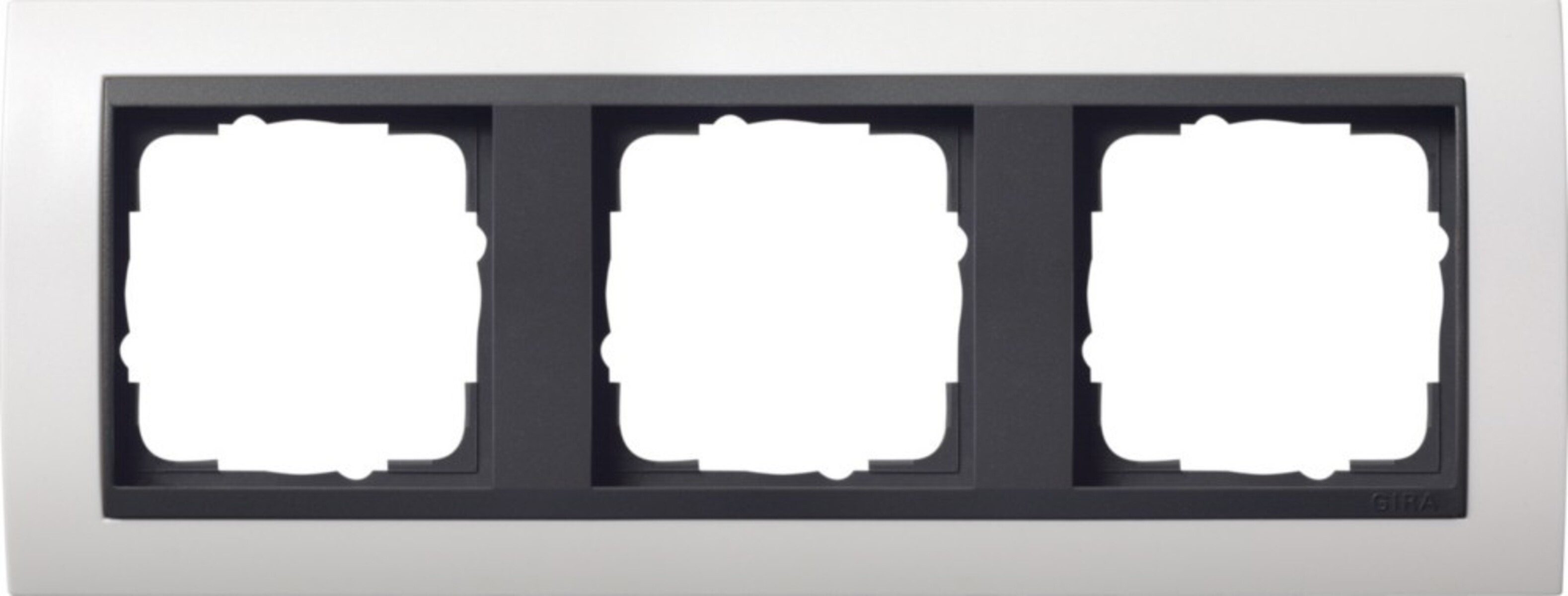 GIRA Klemmen Gira Abdeckrahmen 3f. rws 021307