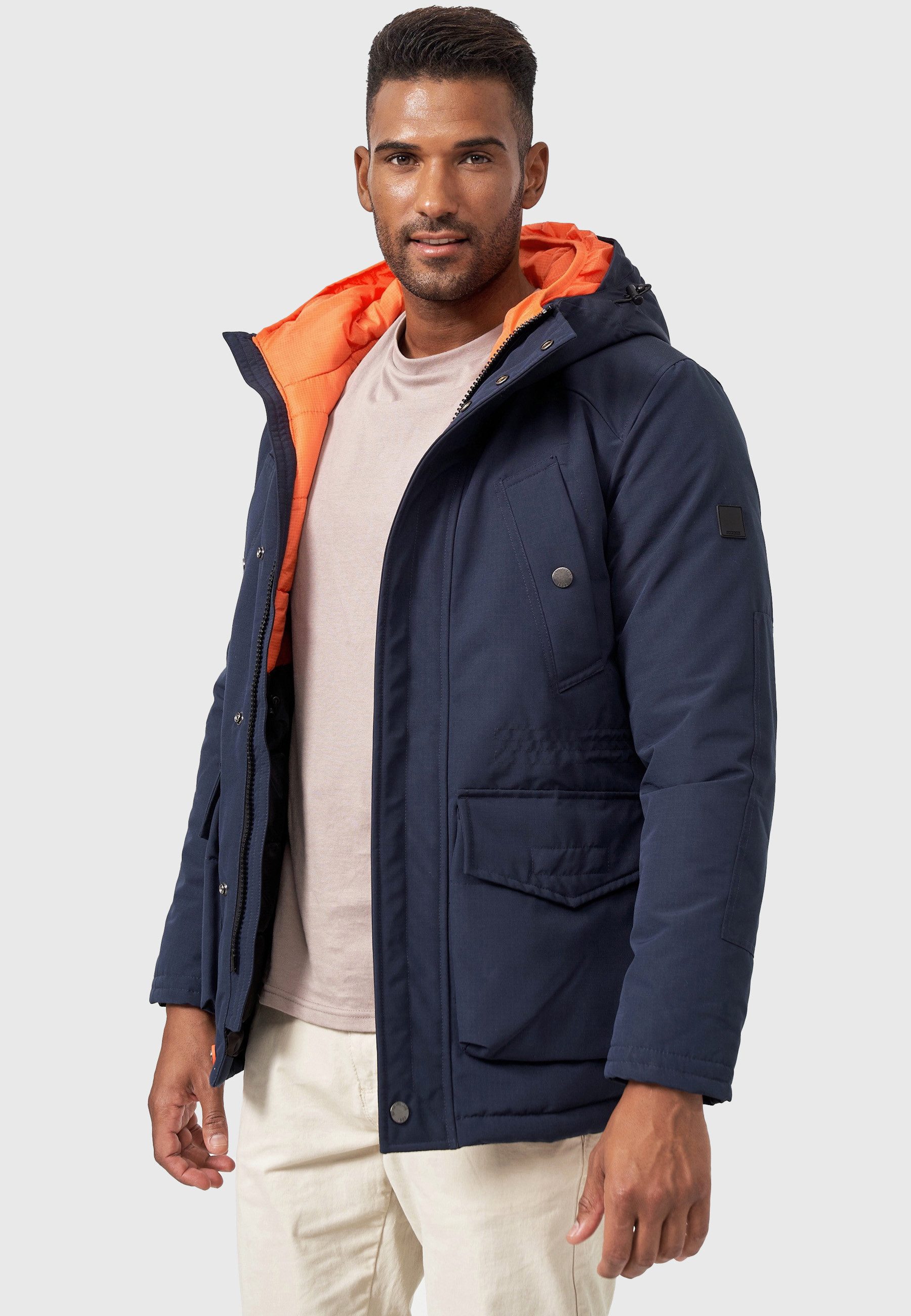 Indicode Parka Herren Waters Herrenparka Herrenjacke