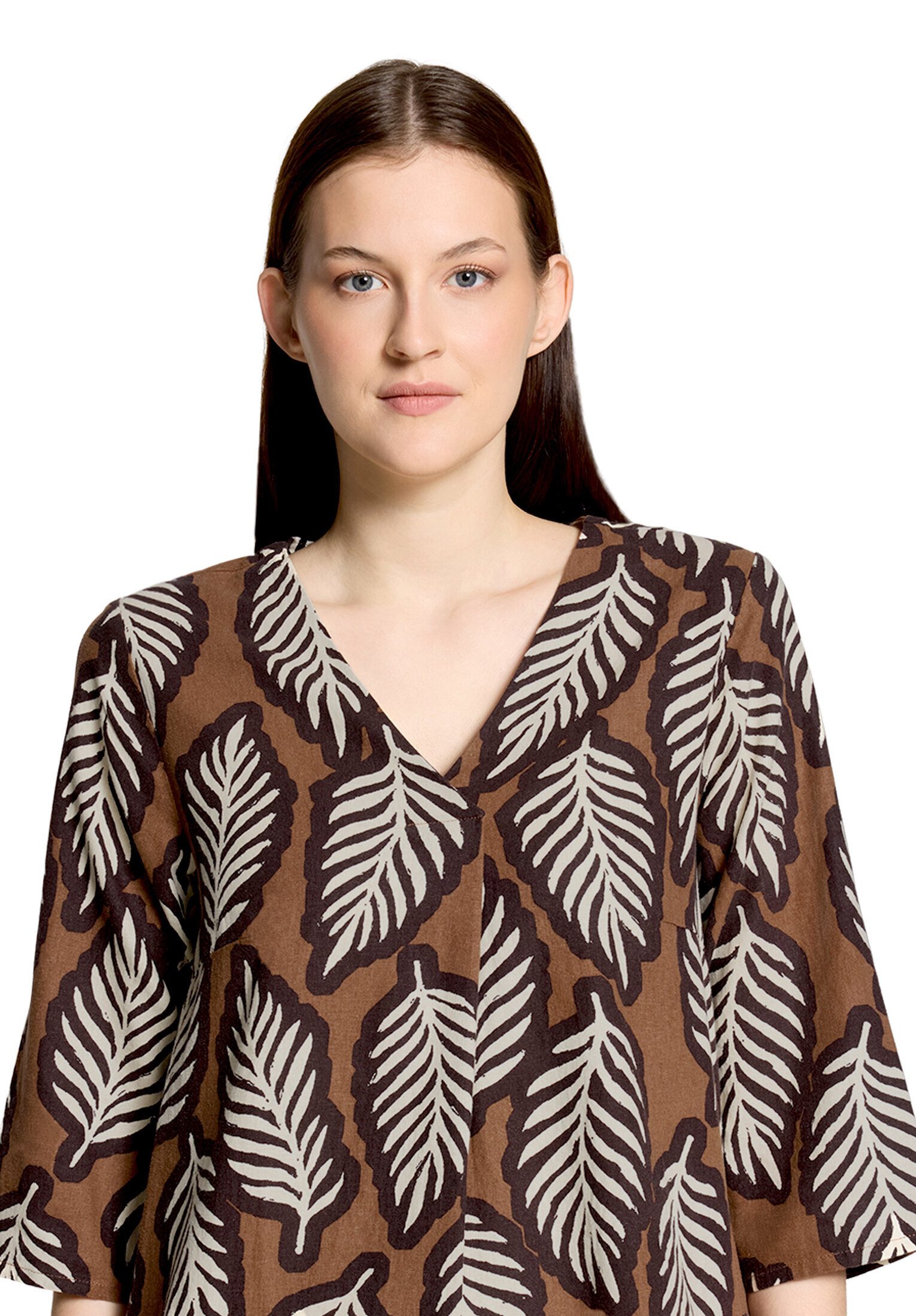Cartoon Sommerkleid Damen mit Muster