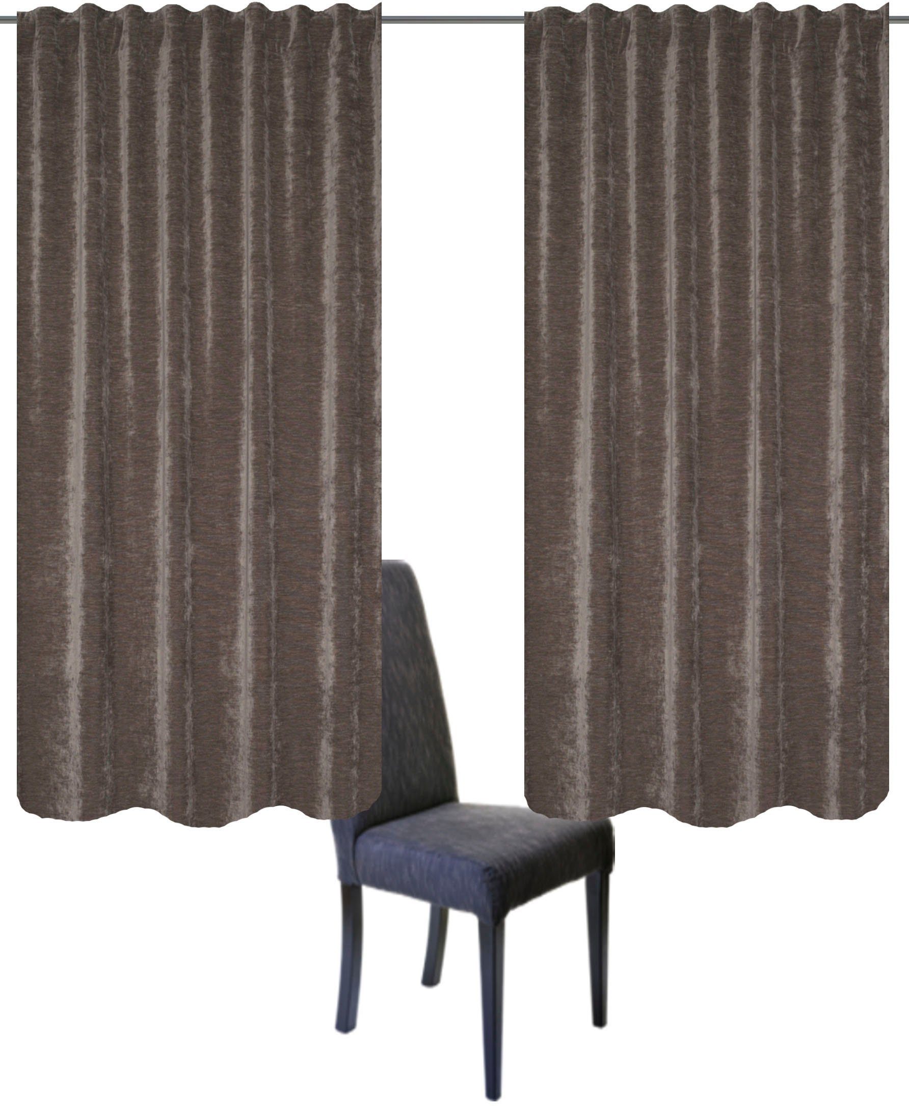 Home Basics Vorhang WOLLY (2 St), günstig online kaufen