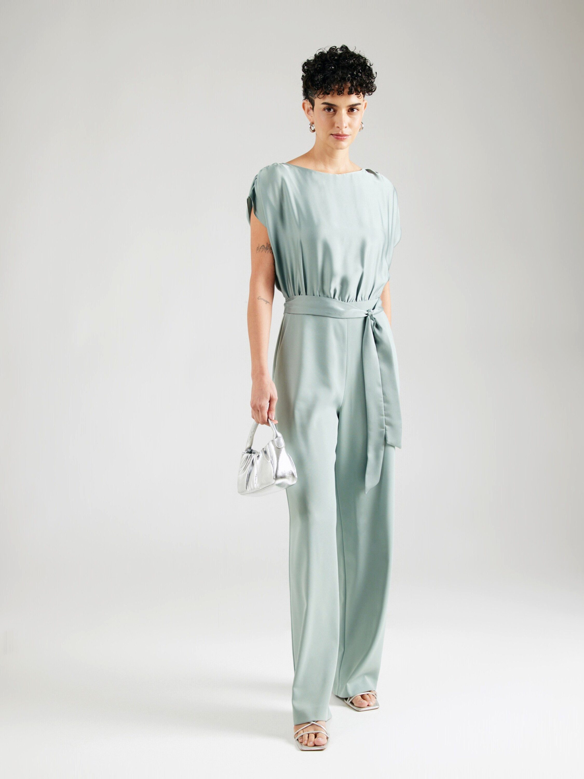 SWING Jumpsuit (1-tlg) Drapiert/gerafft