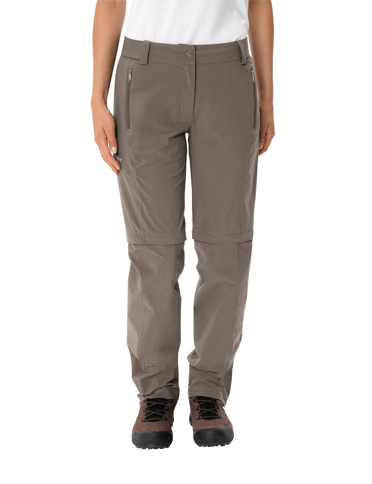 VAUDE Funktionshose Hosen Women's Farley Stretch ZO T-Zip Pants II (1-tlg) schnellstrocknende und strapazierfähige Outdoor-Hose
