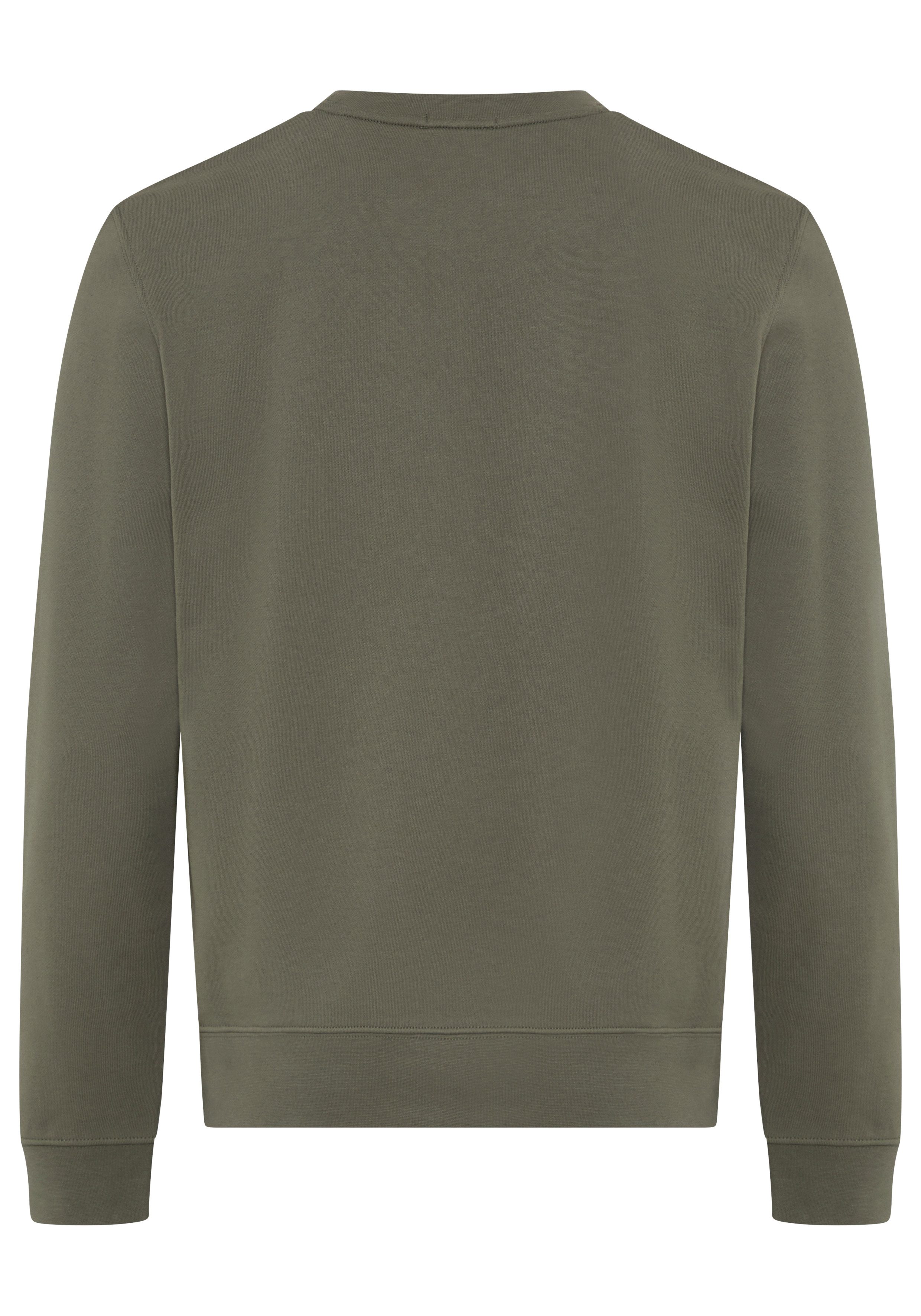 Calvin Klein Jeans Sweatshirt 400GSM TRRY BDG CRWN Mit Rundhalsausschnitt