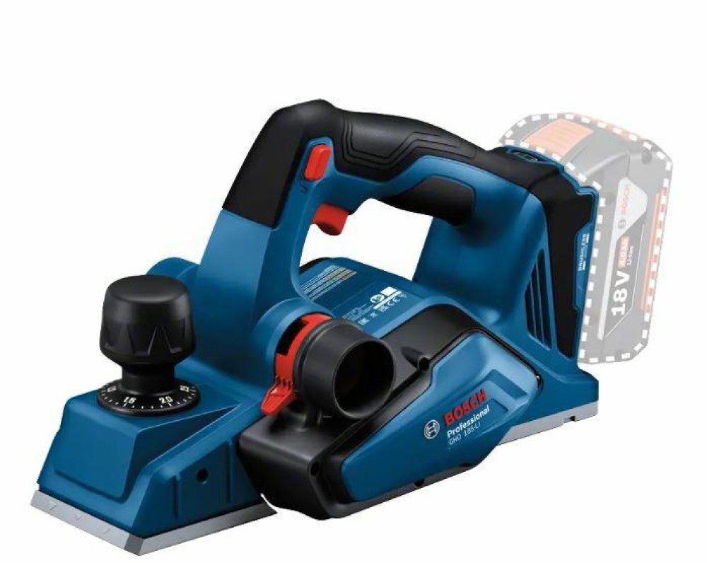 BOSCH Akku-Elektrohobel BOSCH Akku-Hobel GHO 185-LI Solo 18 V