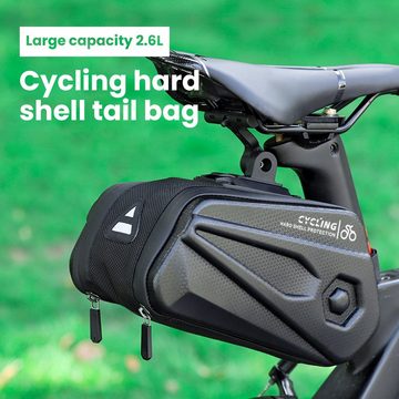 Pinoyden Fahrradtasche Wasserfeste Rahmentasche mit viel Platz - 1,5L Volumen - Fahrradtasche