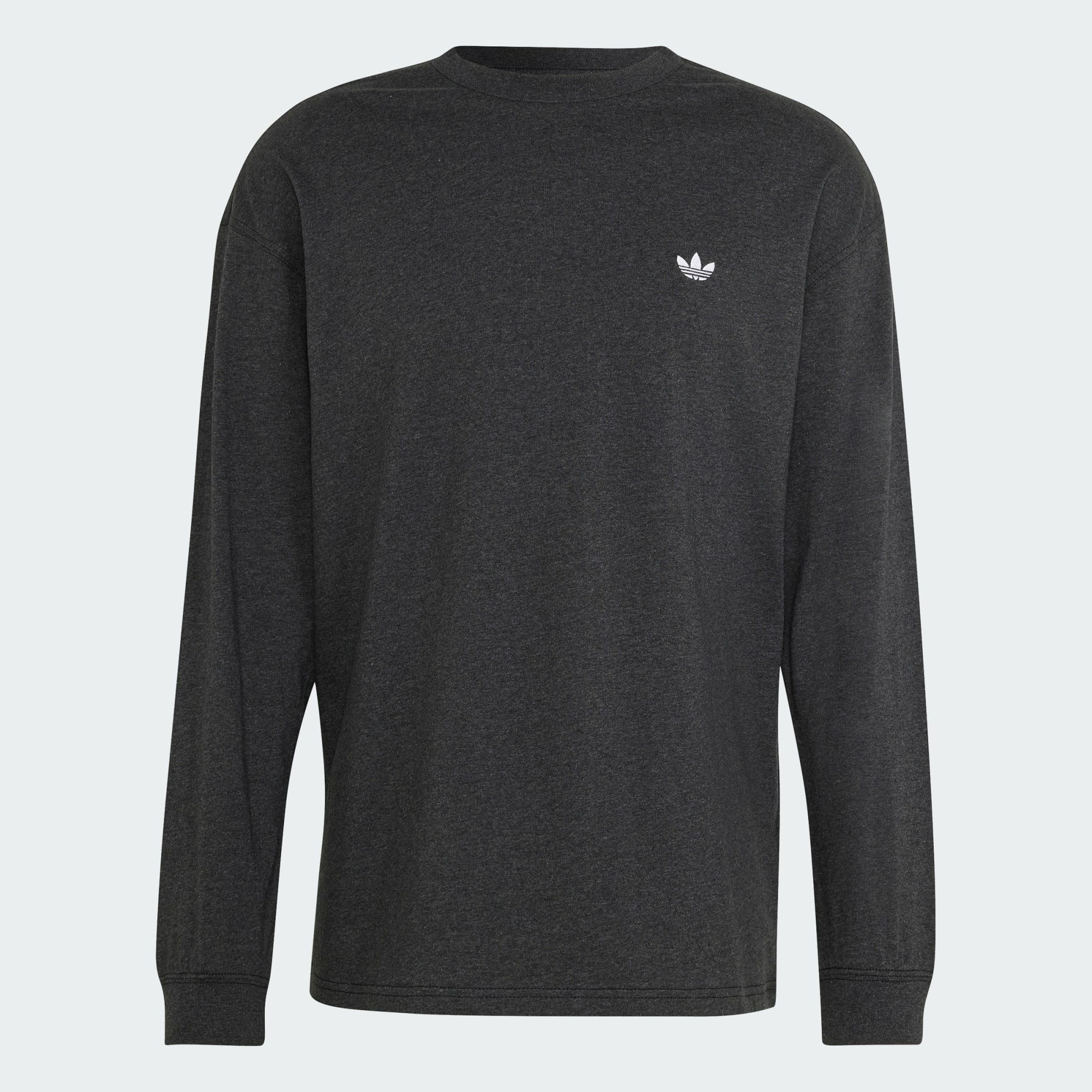 adidas Originals T-Shirt TREFOIL ESSENTIALS MELIERTES LONGSLEEVE (1-tlg)
