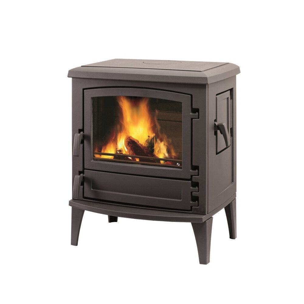 LEDA Kaminofen Kaminofen ARUBA 9kW schwarz lackiert 1003-01495
