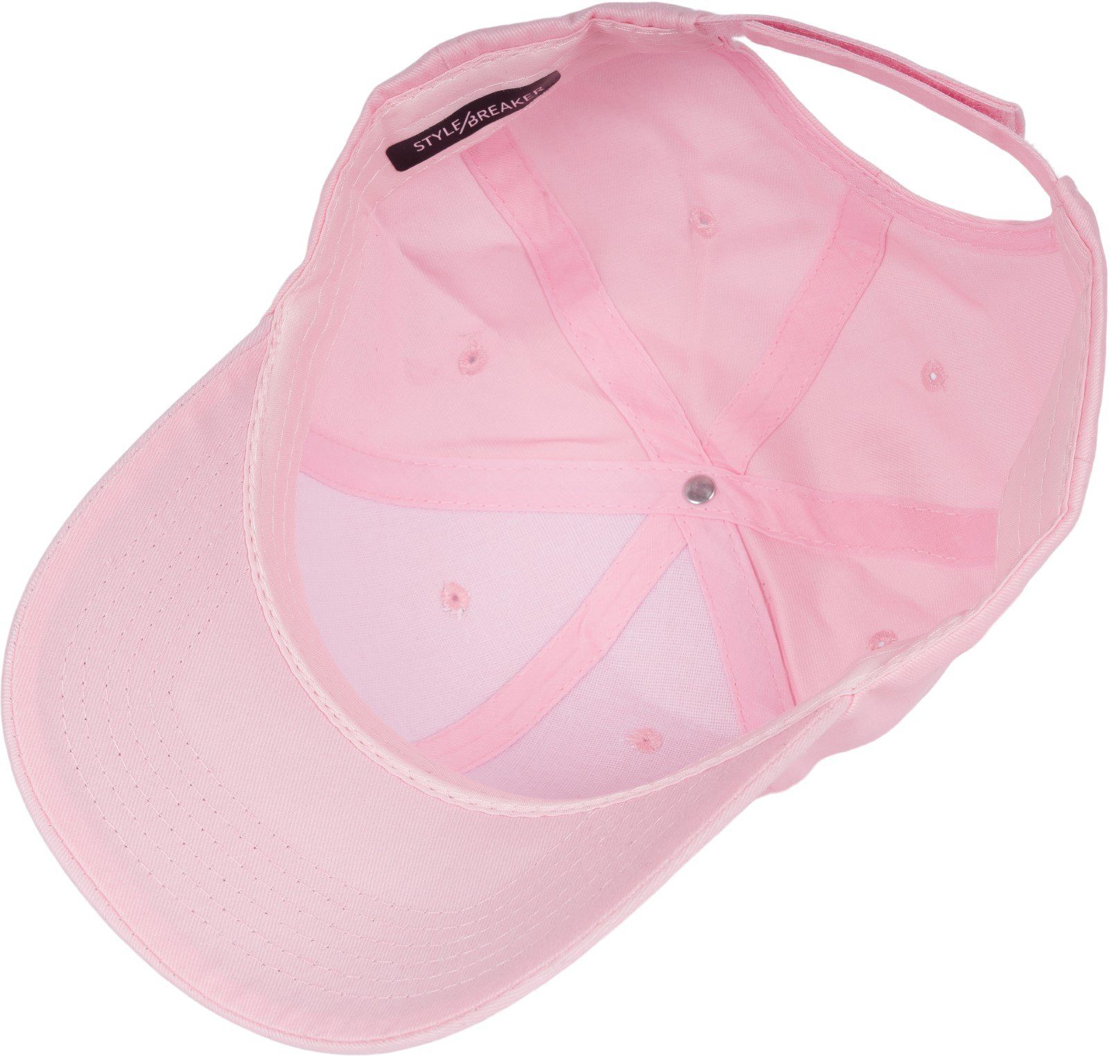 styleBREAKER Baseball Cap Baseball Cap Einfarbig (1-St)