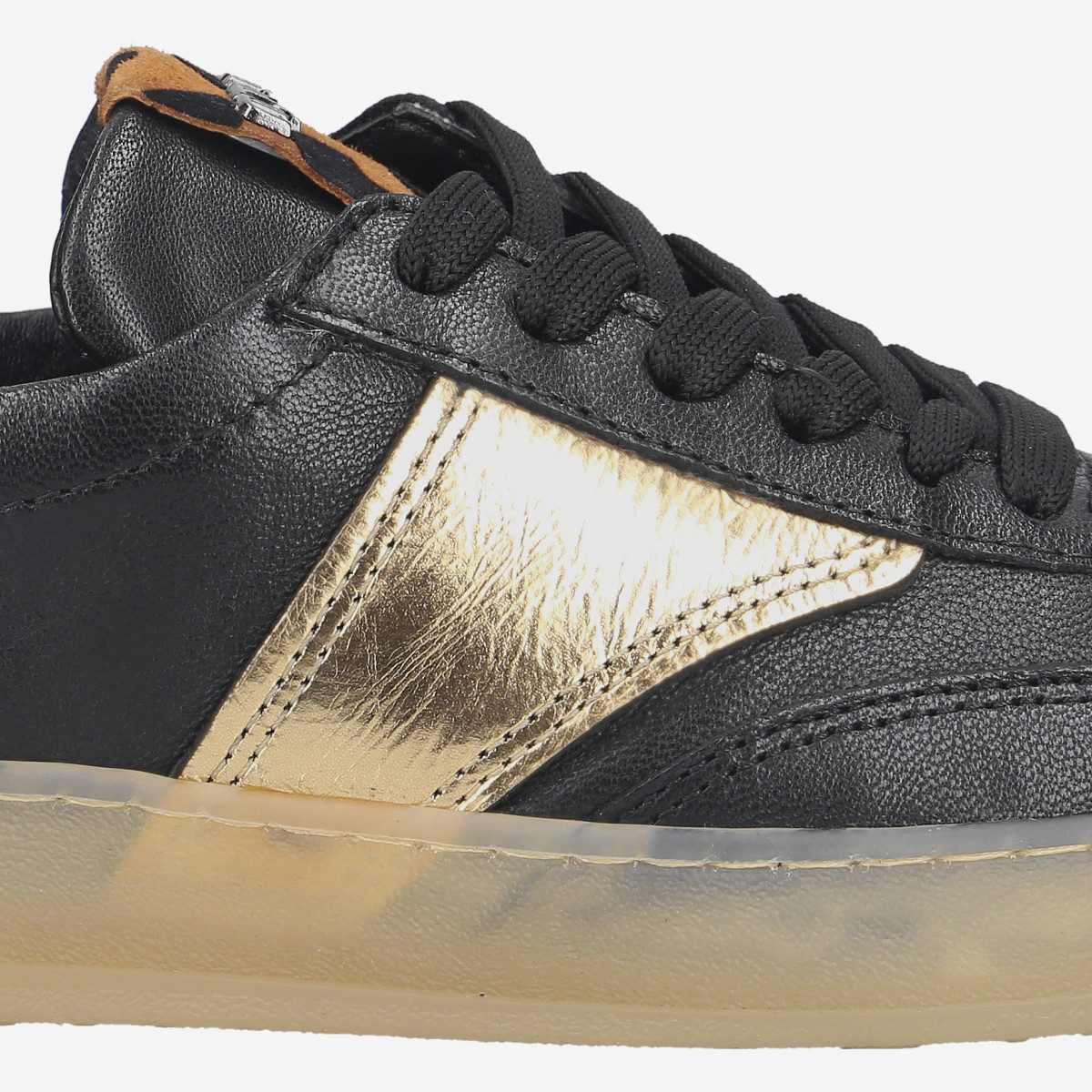 Mjus MJUS T94132 0002 NERO LEO, Sneaker in Schwarz für Damen Sneaker