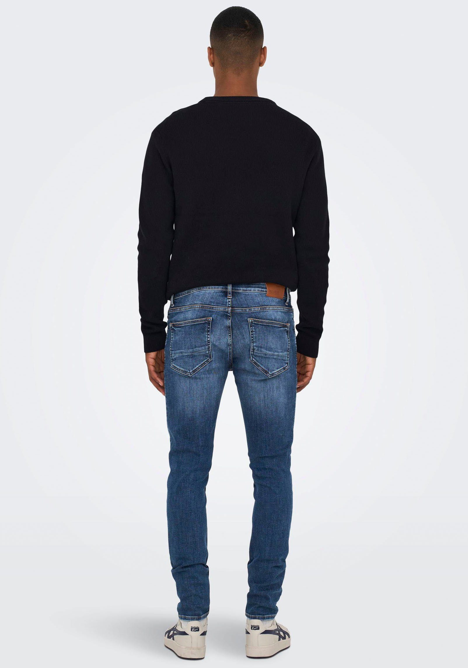 ONLY & SONS Skinny-fit-Jeans denim Warp blue