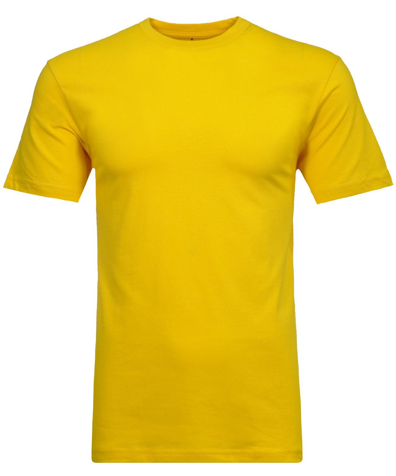 RAGMAN Longshirt Gelb | T-Shirts