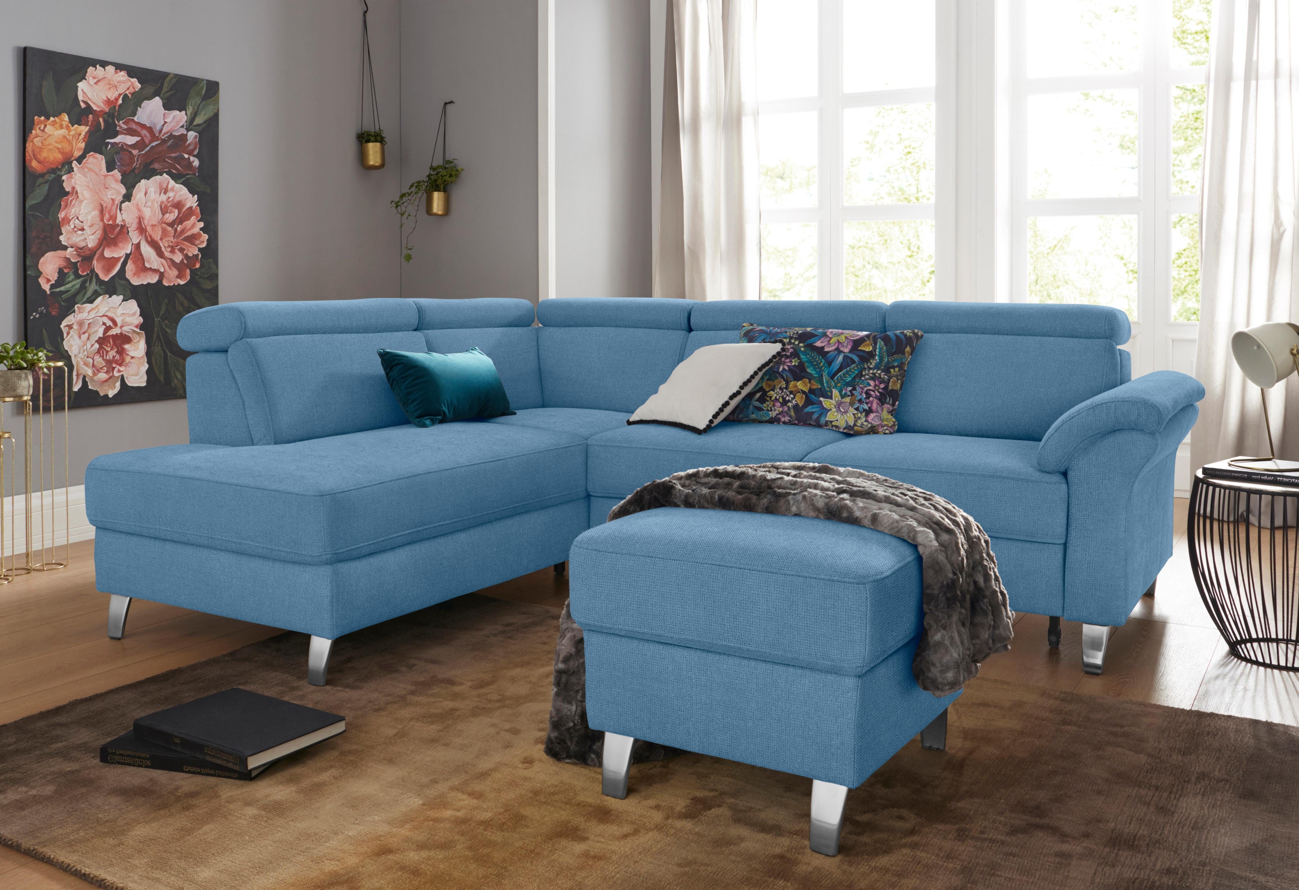 sit&more Ecksofa Arngast L-Form, inklusive Kopfteilverstellung günstig online kaufen