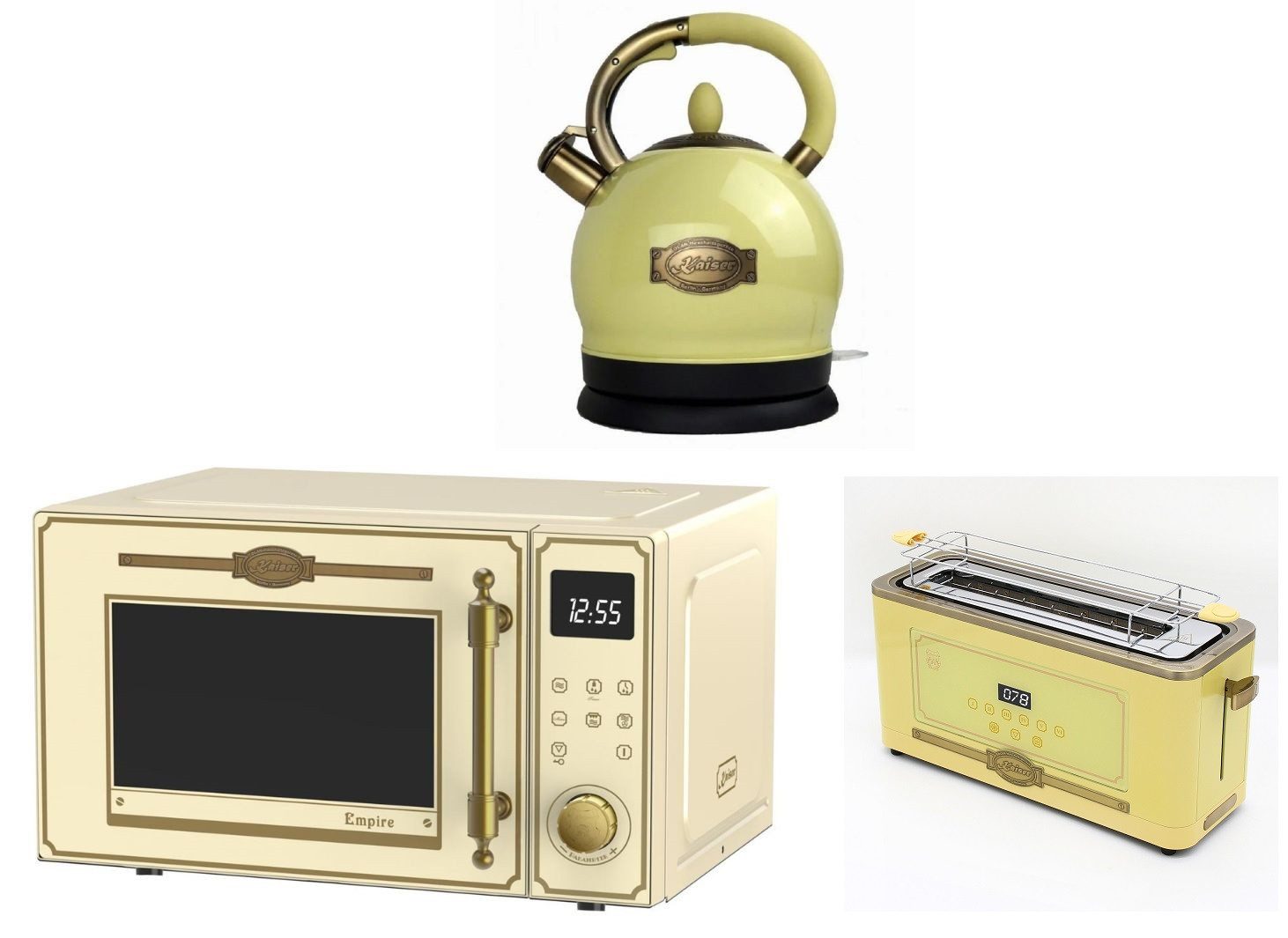 Kaiser Küchengeräte Mikrowelle, 25 l, Mikrowelle Єлктрочайники Тостери