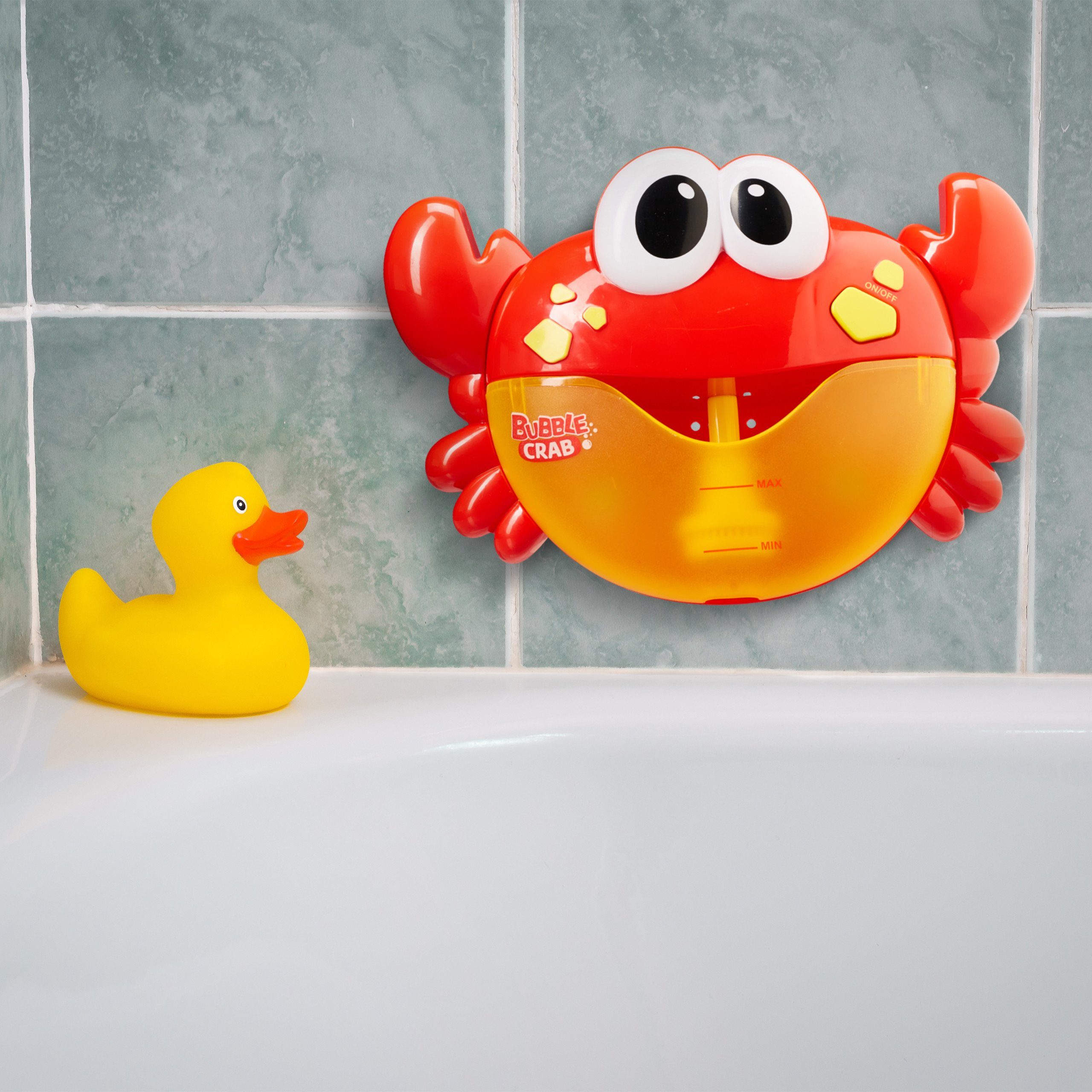 relaxdays Badespielzeug Badewannenspielzeug Krabbe günstig online kaufen