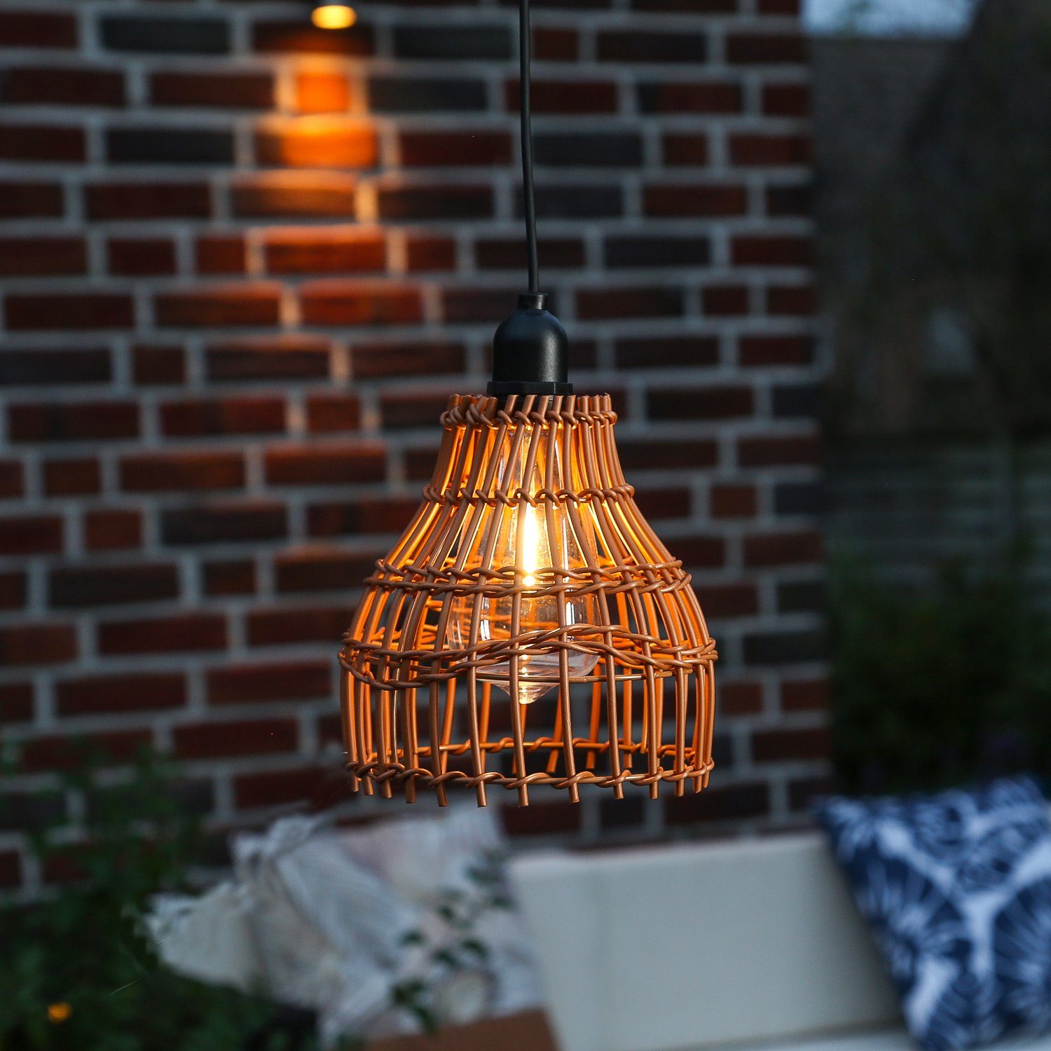 MARELIDA Hängeleuchte LED Hängeleuchte Pendelleuchte Außenleuchte