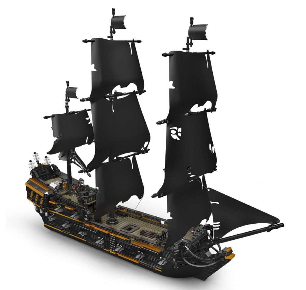 Mould King 13199 The Black Pearl B.P. Spielbausteine, (3180 St) – Bild 4 von 5