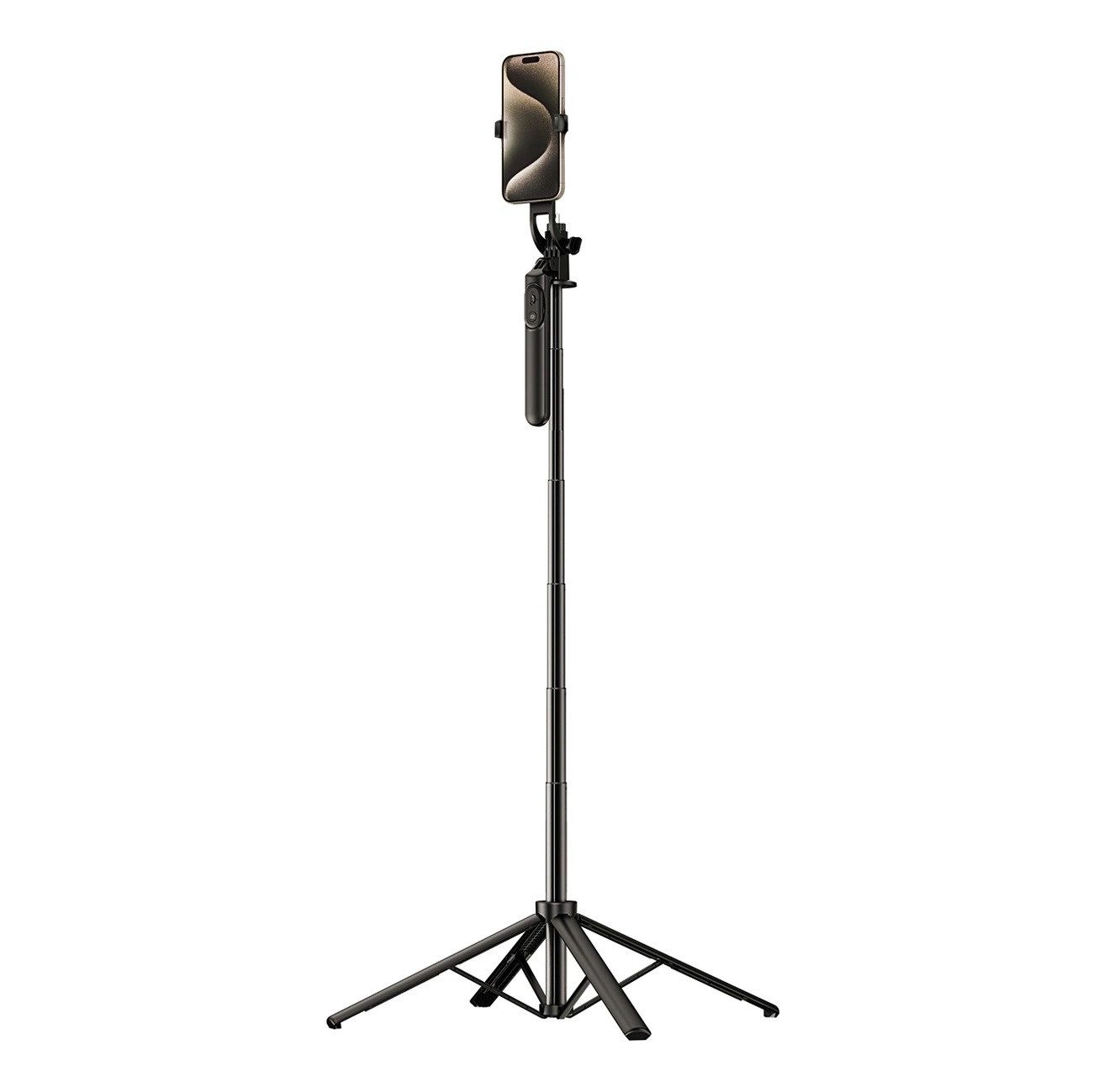 Selfie-Stick Teleskop-Selfie-Stick / stabiles Stativ bis 1,75 m 1/4 Zoll Gewinde