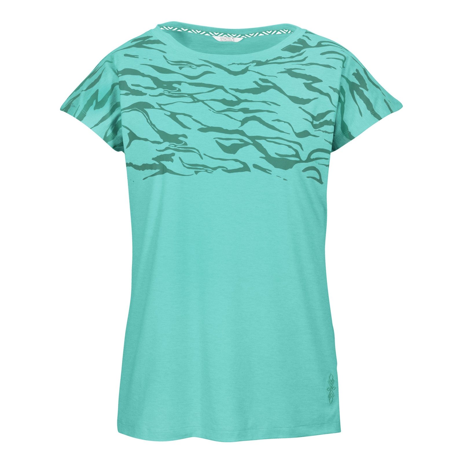 Killtec Funktionsshirt Funktions-T-Shirt KOS 22 WMN TSHRT mit abstraktem Pr günstig online kaufen
