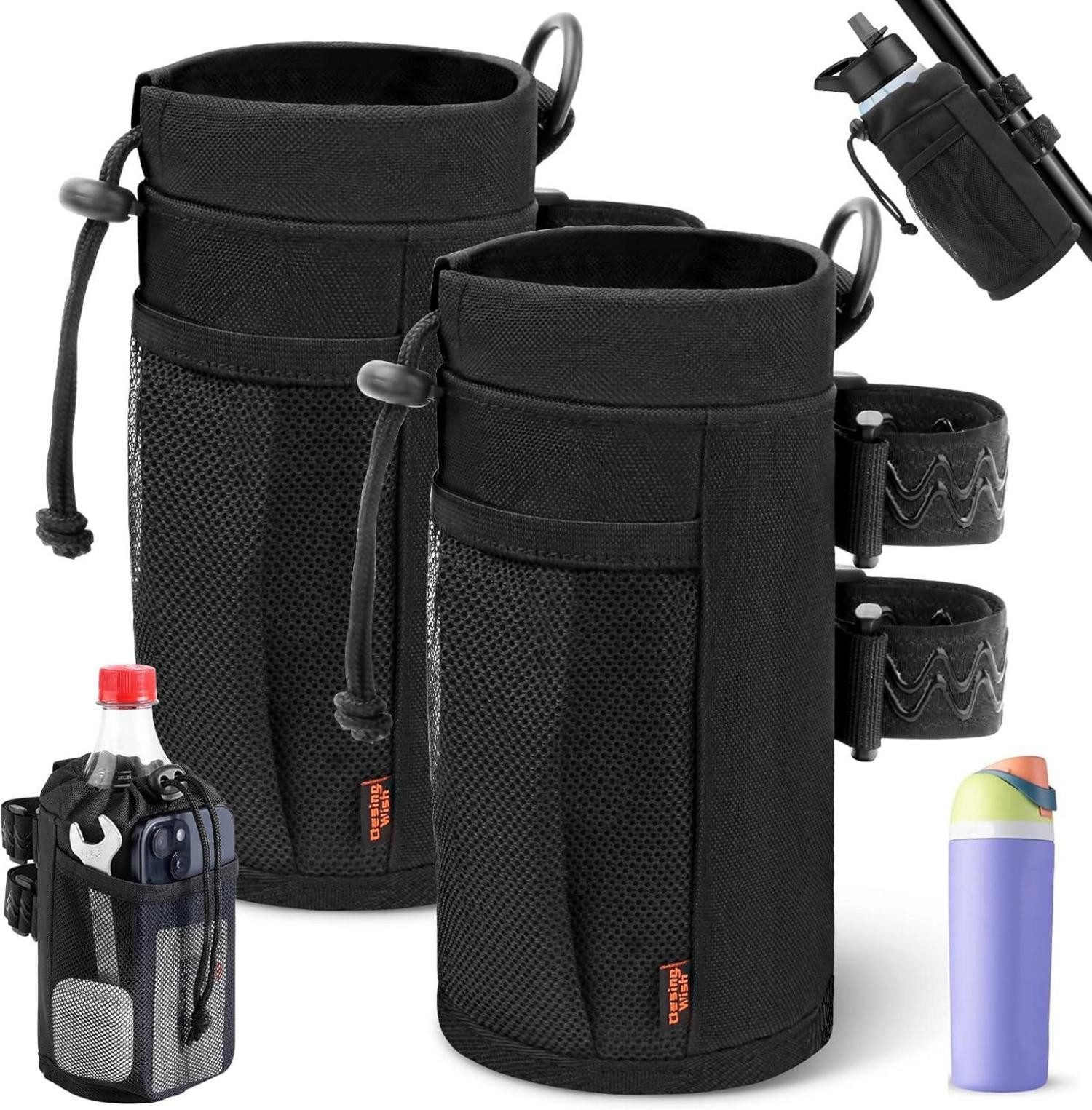 Fahrradständer Bike Bottle Holder 2 Pcs 24oz Black UTV ATV Cup Holder Water Bottle
