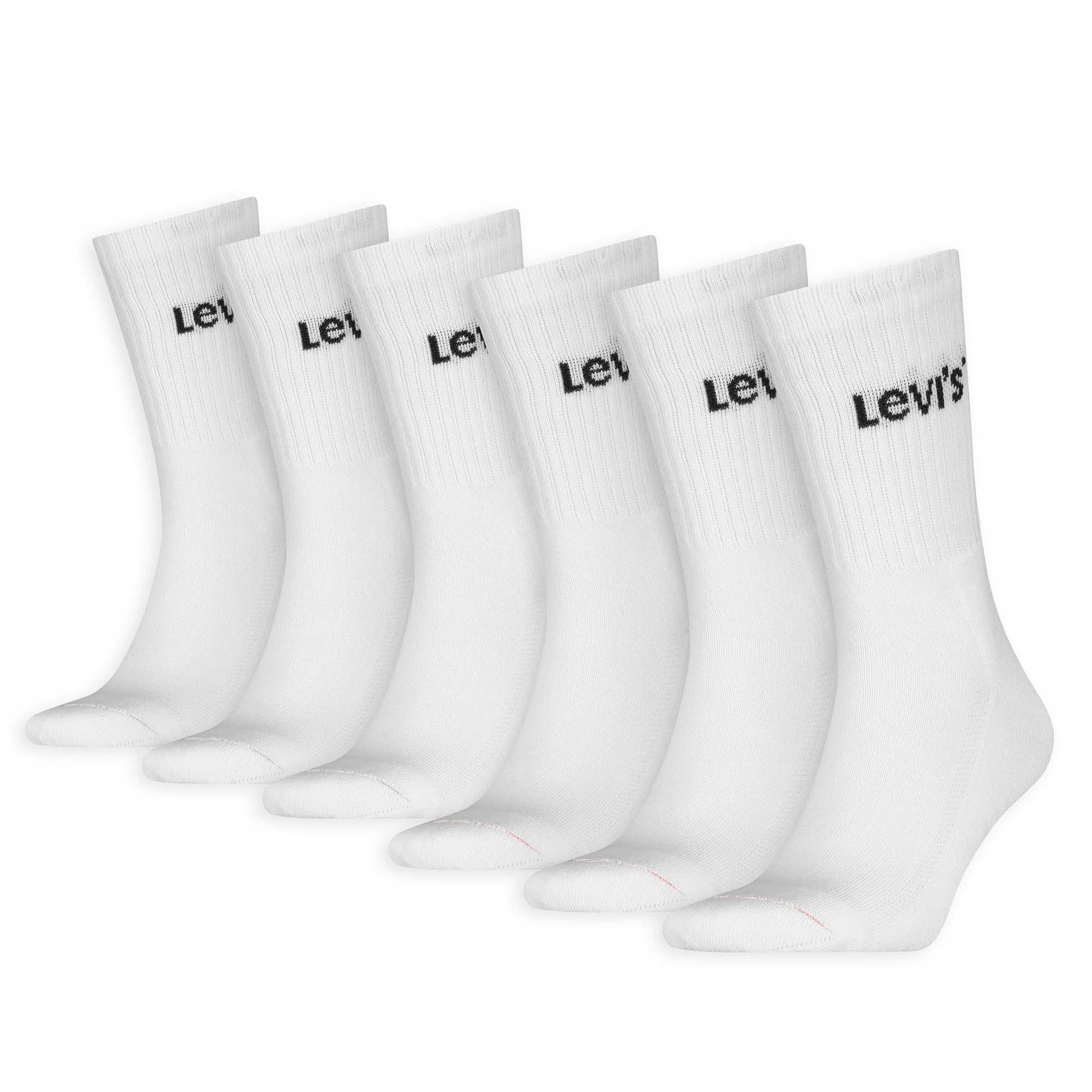Levi's® Kurzsocken Unisex Socken 6er Pack Baumwolle (Packung, 6er Pack)