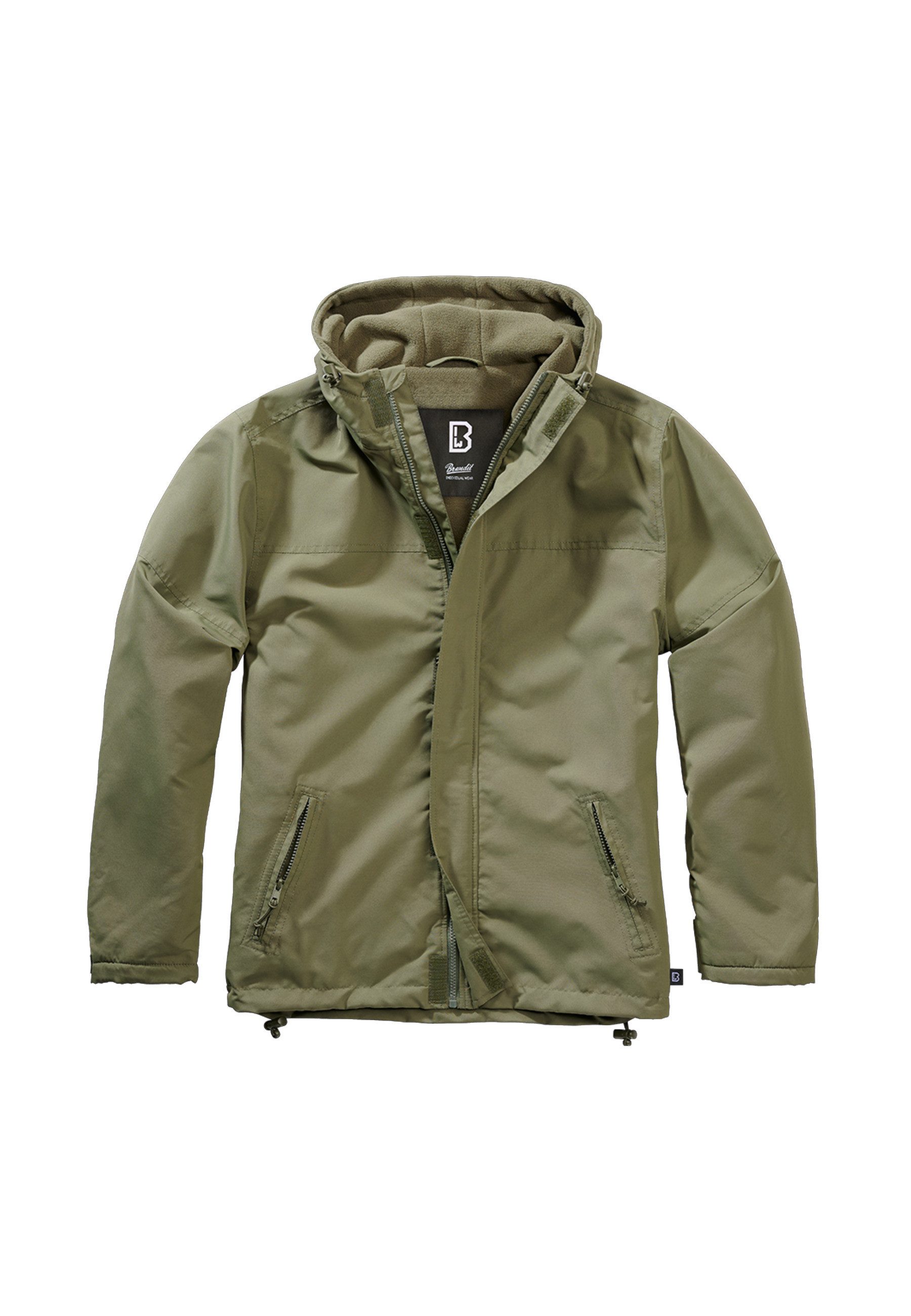 Brandit Allwetterjacke Brandit Herren Windbreaker Frontzip (1-St)