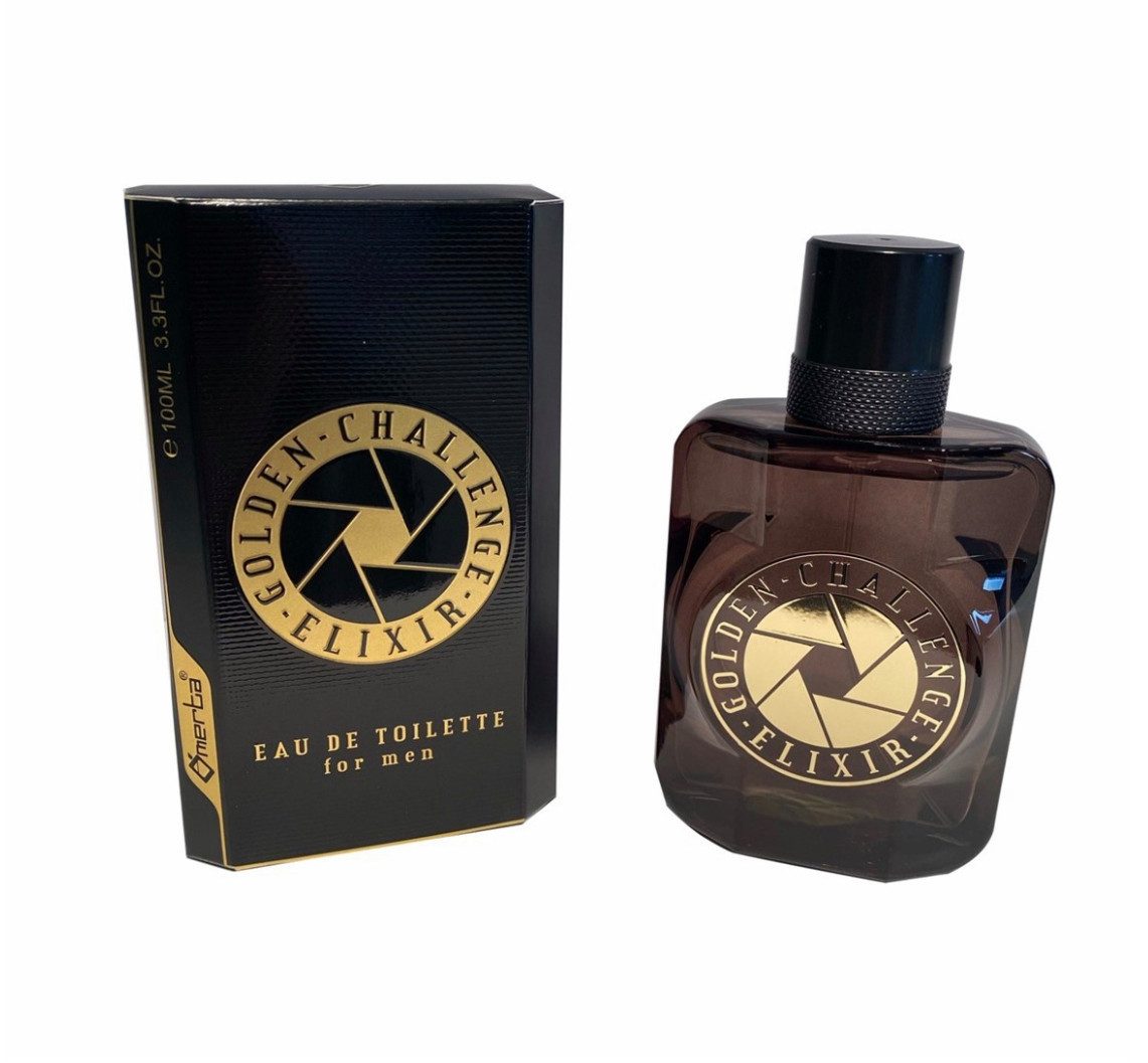 OMERTA Туалетна вода Omerta Herrenduft Duftzwilling 100ml EDT Goldeen Challenge Elexir, 1-tlg.