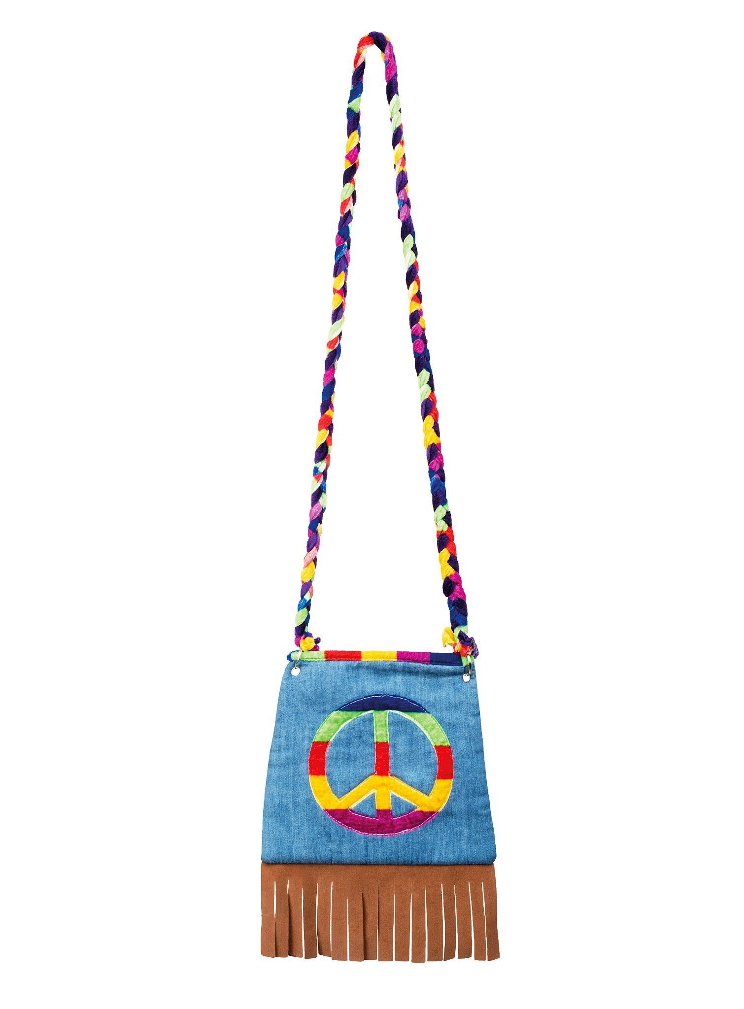 Boland Kostüm Hippie Peace Tasche, 50