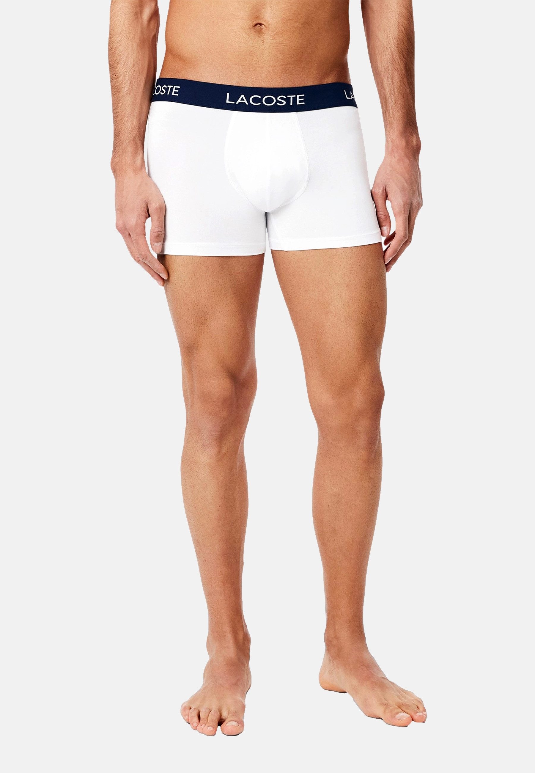 Lacoste Boxershorts Boxershorts Unterhosen 3-Pack (3-St)