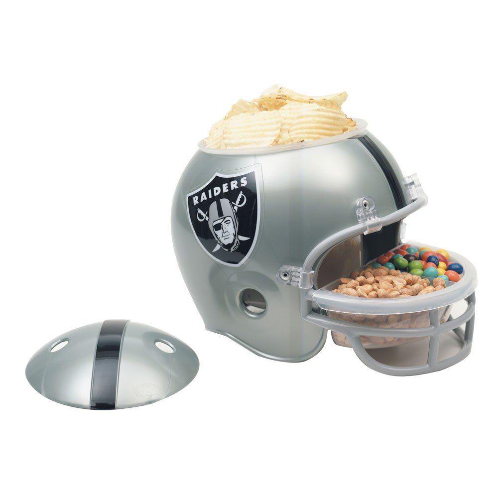 Las Vegas Raiders Snackschale Snack Helm, Kunststoff, original Größe