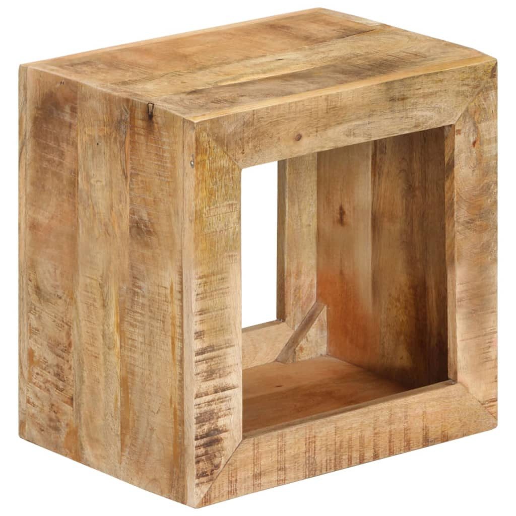 vidaXL Beistelltisch Hocker 40x30x40 cm Massivholz (1-St)