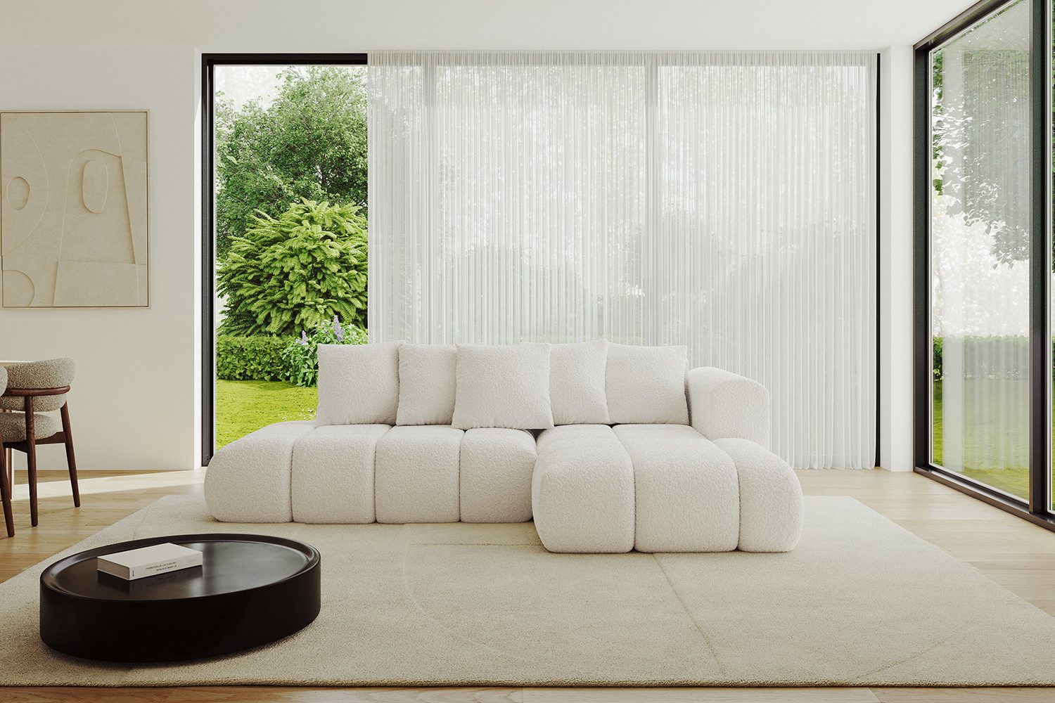 ALTDECOR Ecksofa CLOUD-L-v1, Couch mit Schlaffunktion, günstig online kaufen