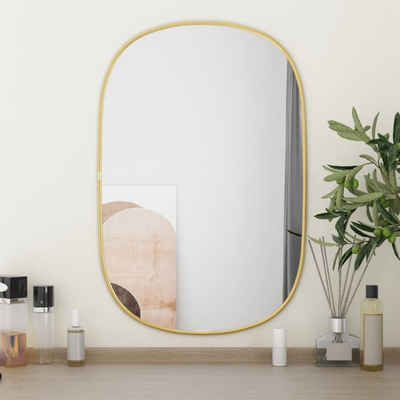 vidaXL Spiegel Wandspiegel Golden 60x40 cm (1-St)