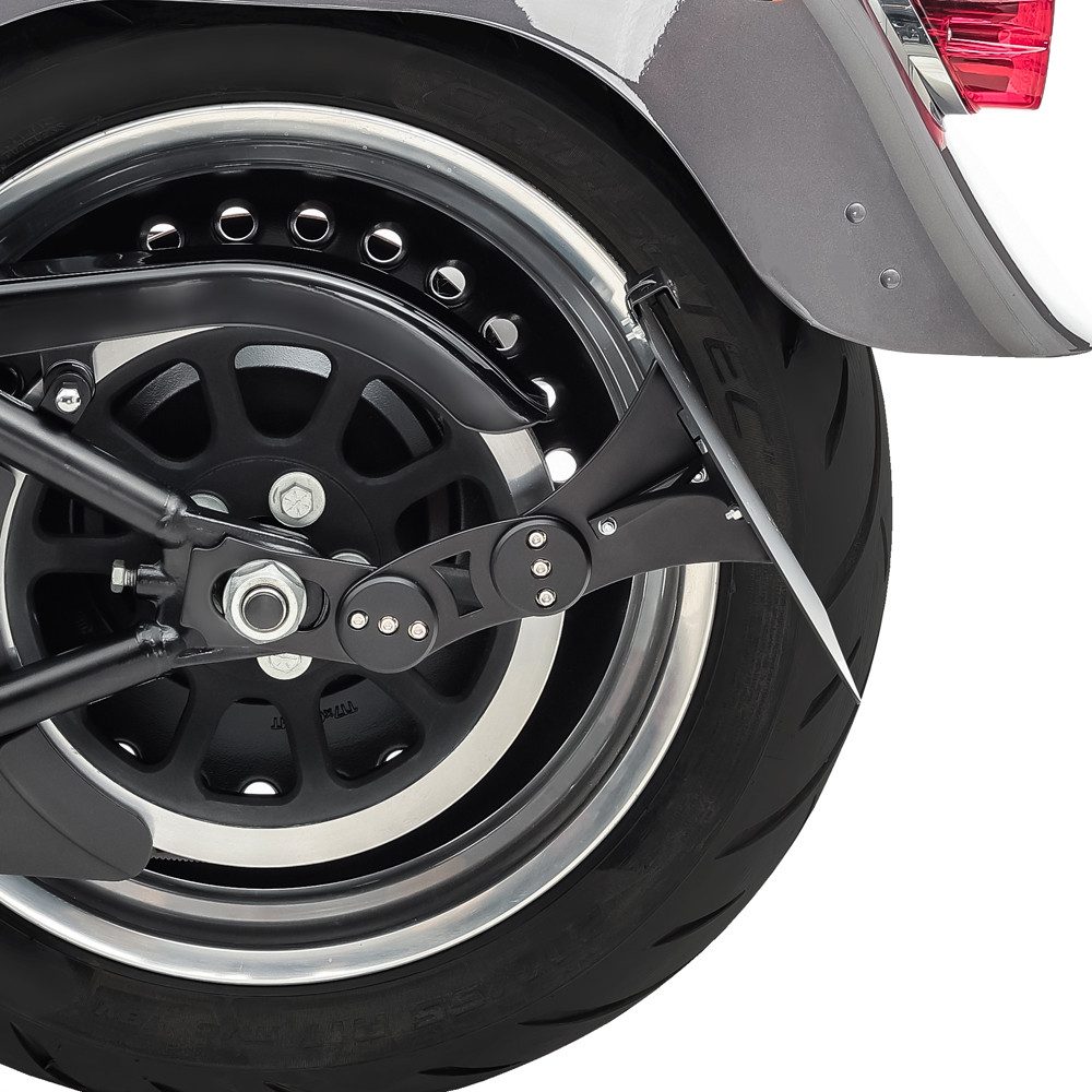 Craftride Kennzeichenhalter Seitlicher Kennzeichenhalter für Harley Davidson Softail 08-17 # schwa