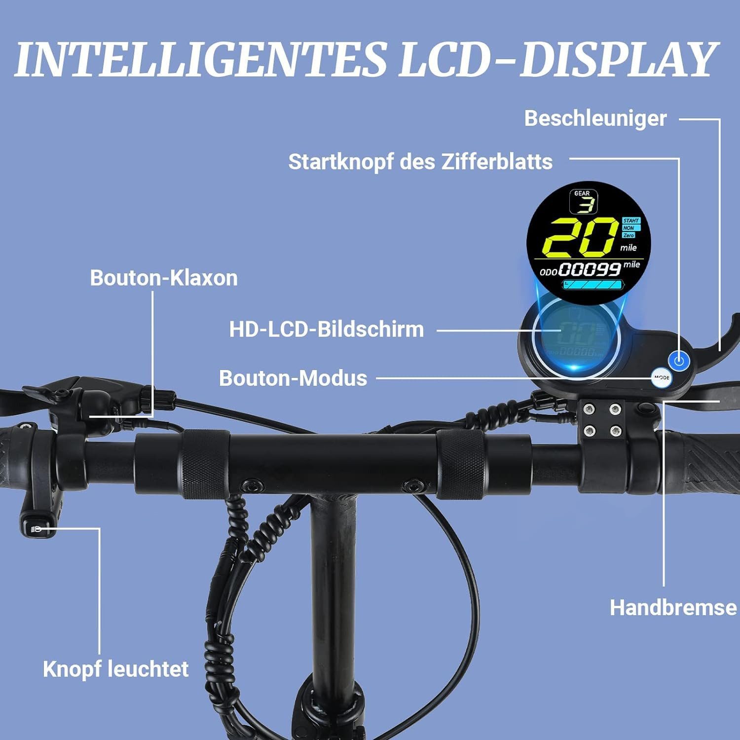JOYOR E-Scooter Y8S mit Straßenzulassung, ABE Zertifizierung, 100km Reichweite, 500,00 W, 20 km/h, 48V 26 Ah, Bremslicht & Scheinwerfer, vollgefedert, Scheibenbremsen