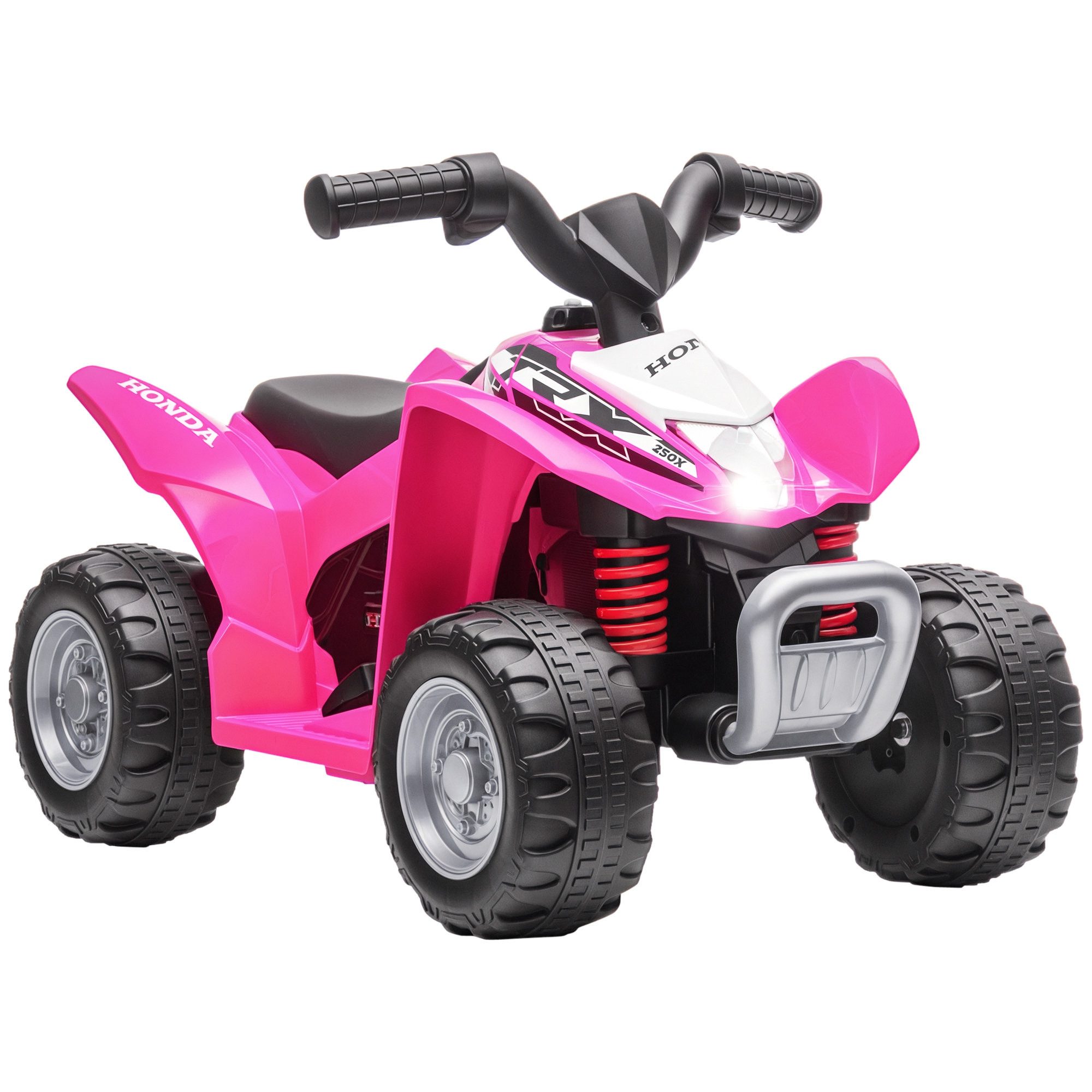 FELIXLEO Elektroläusekamm Elektro-Kinderquad, LED-Licht, Hupe, breite Reifen, bequemer Sitz