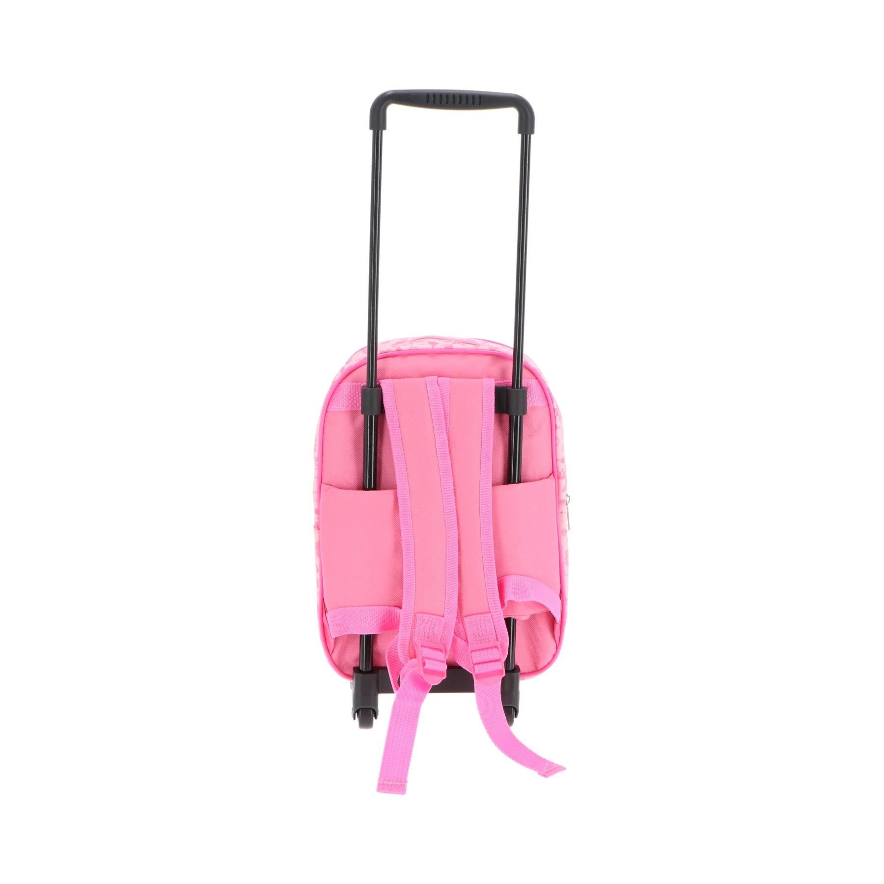 Textiel Trade B.V. Trolley Hello Kitty -Rucksack für Kinder – 2-in-1 Rucksack mit Rollen
