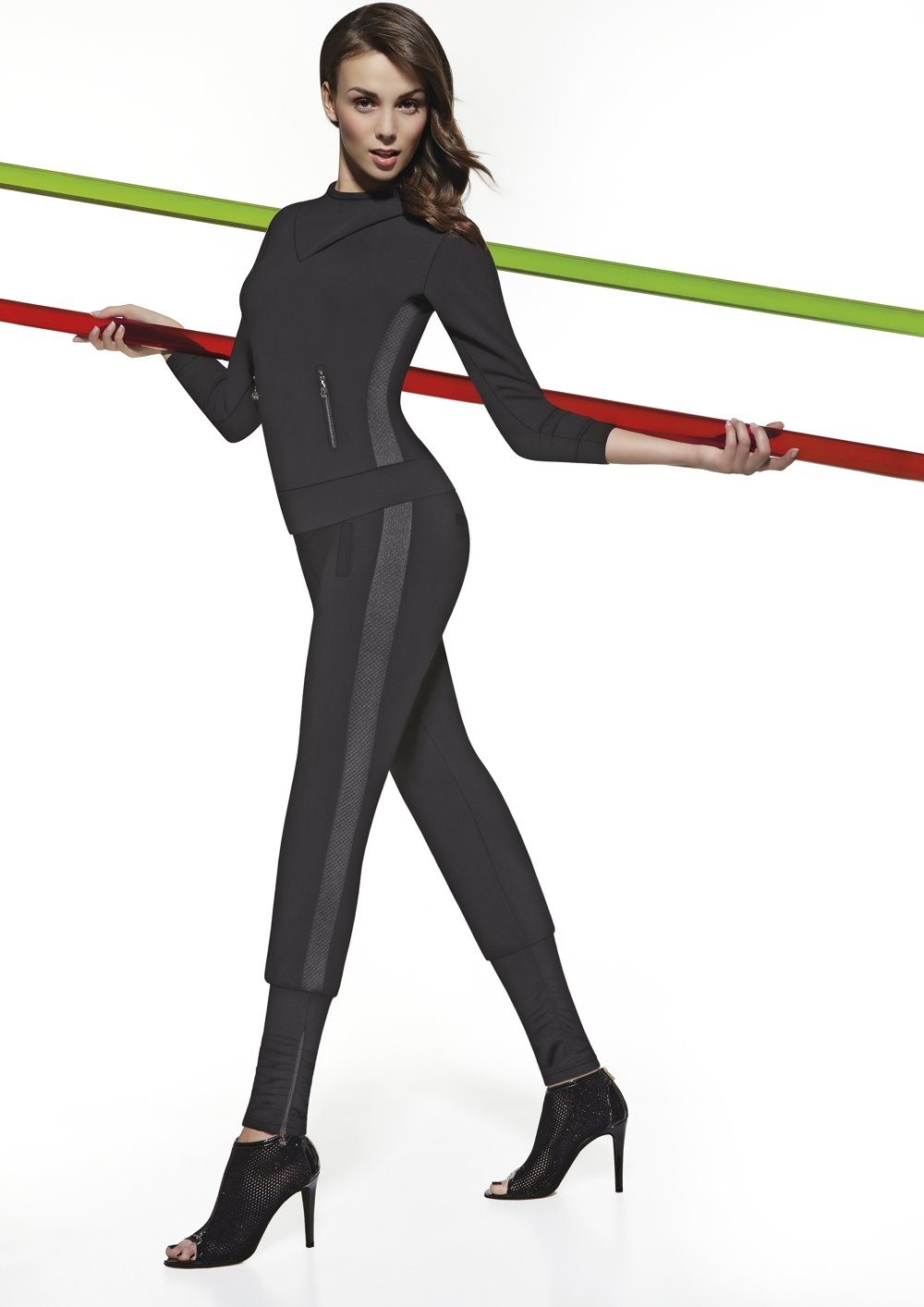 Bas Bleu Leggings 200den Athena Pants elastisch