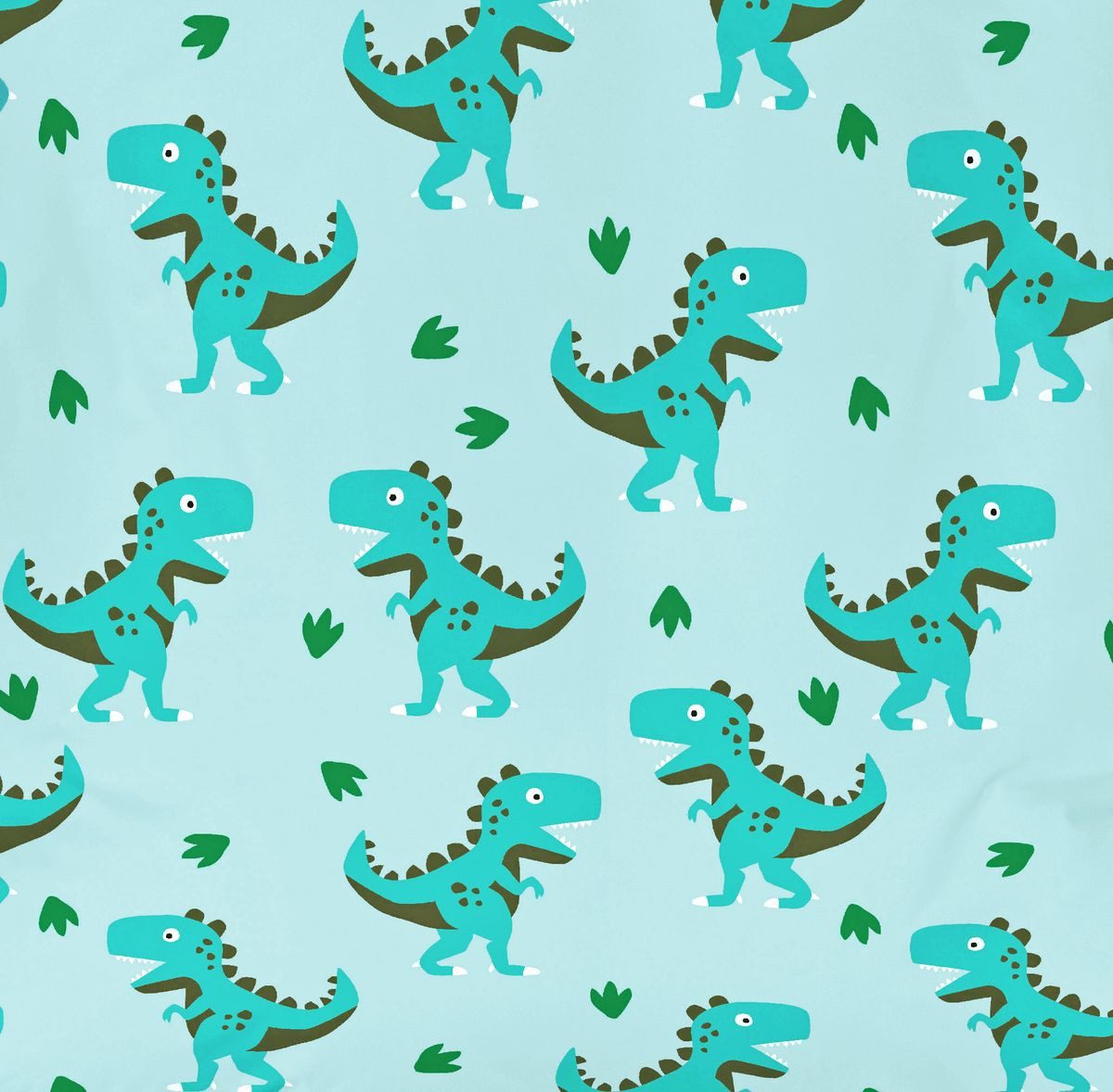 JACK Kinderbettwäsche 135x200cm Flanell Dino Dinosaurier Mistral, Flanell, günstig online kaufen