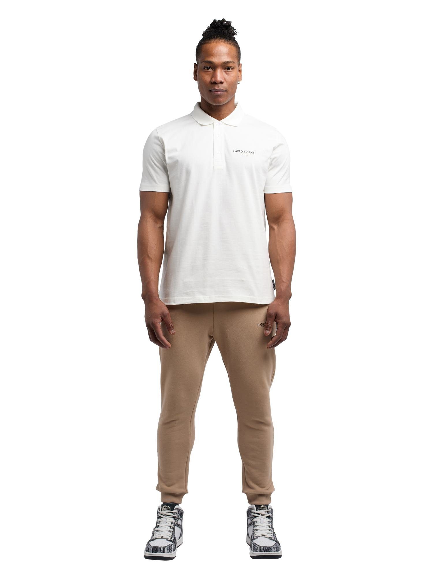 Santis COLUCCI CARLO De Poloshirt Weiß