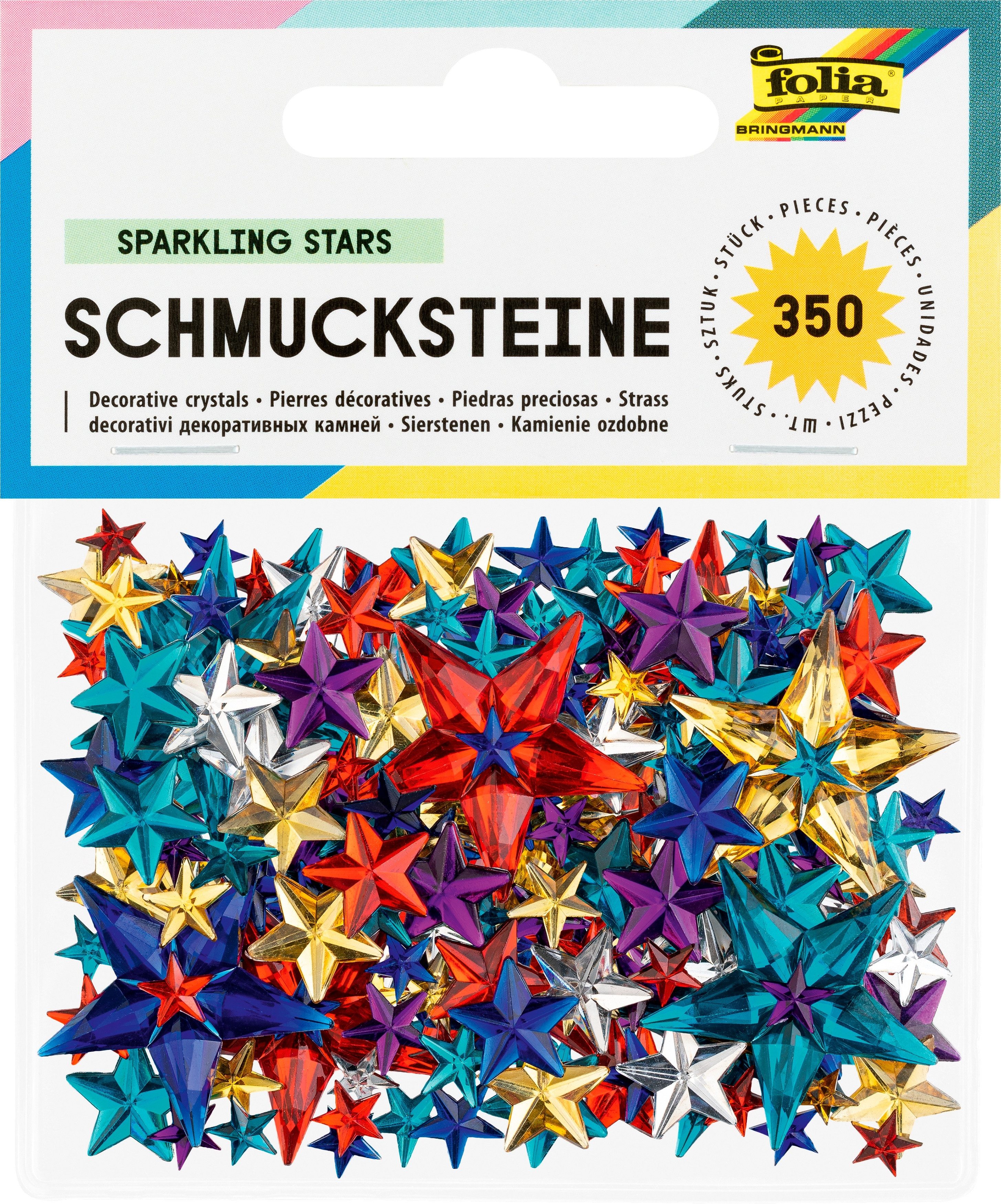 Folia Bastelperlen Funkelnde Schmucksteine