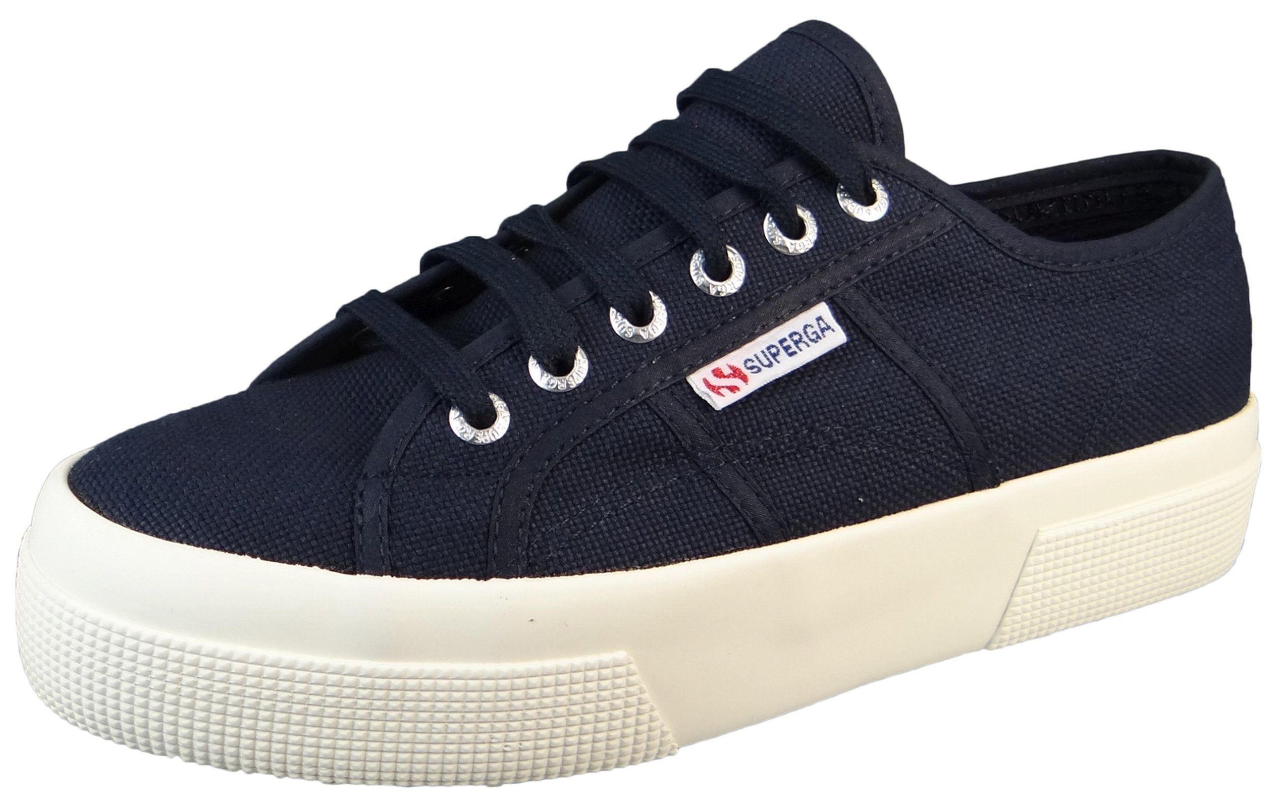S21384W AO8 Navy- f avorio Sneaker