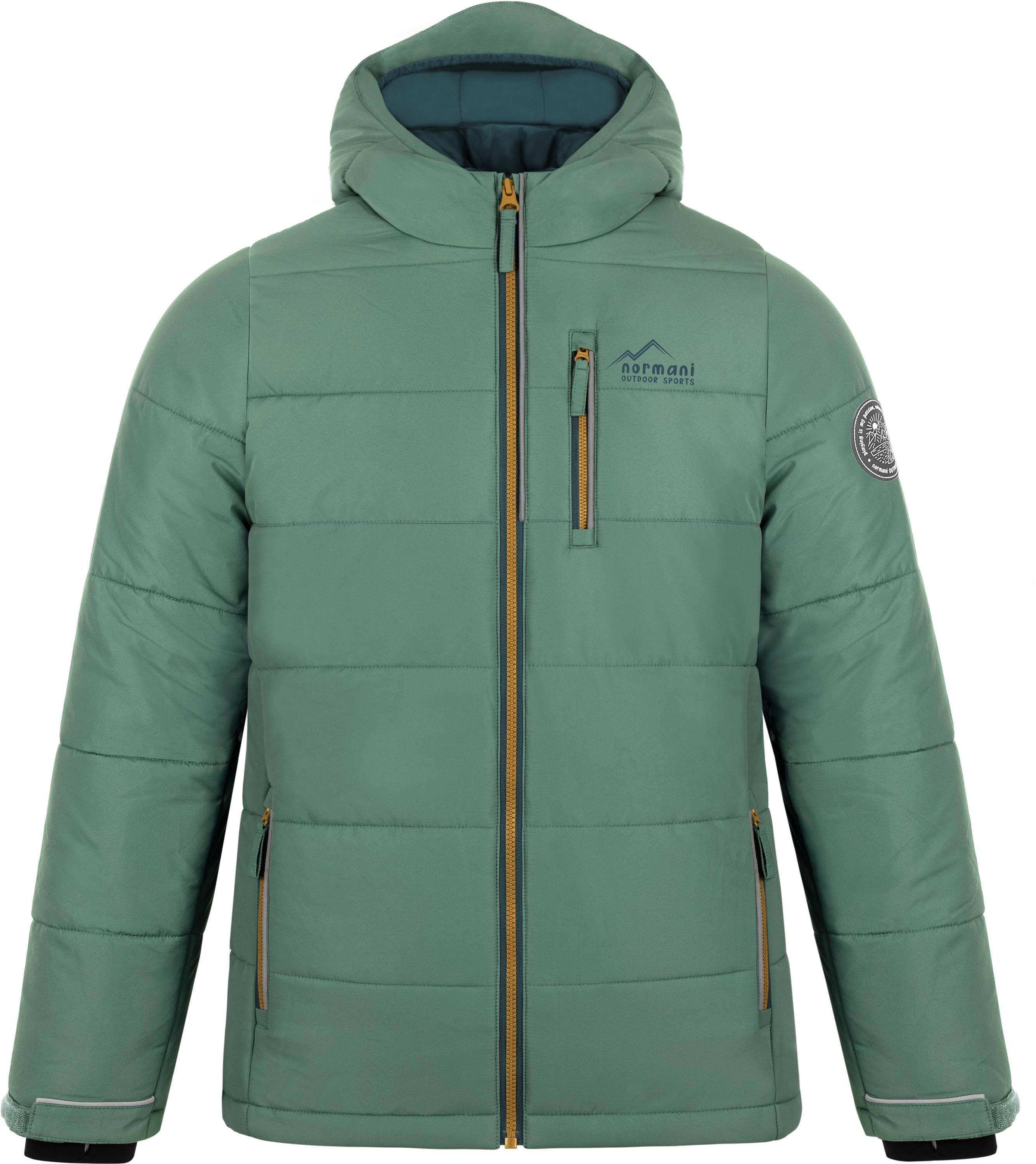 normani Winterjacke Kinder Winterjacke Yakutat Wasserdichte Steppjacke gefütterte Skijacke Thermojacke mit Schneefang