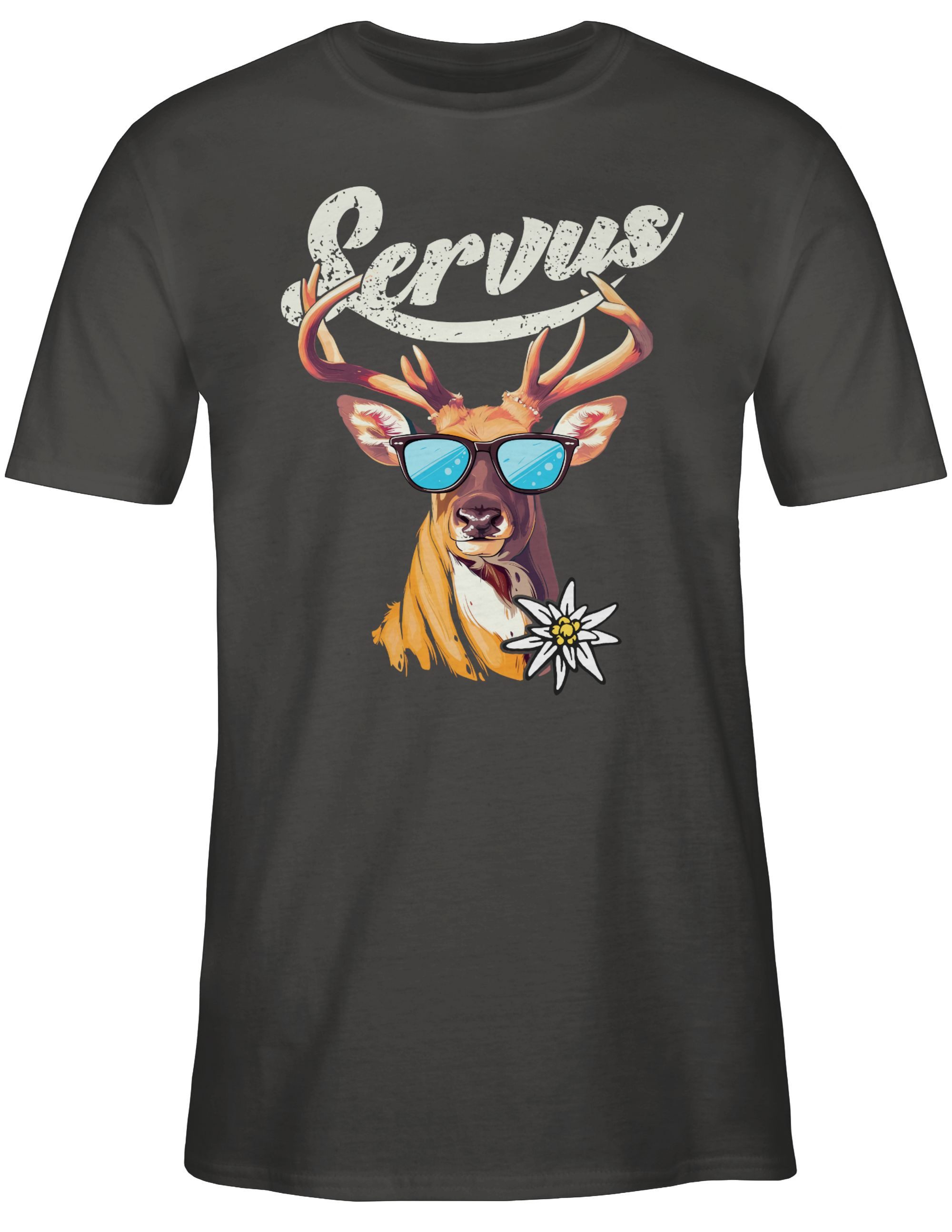 Shirtracer T-Shirt Servus Hirsch Mode für günstig online kaufen